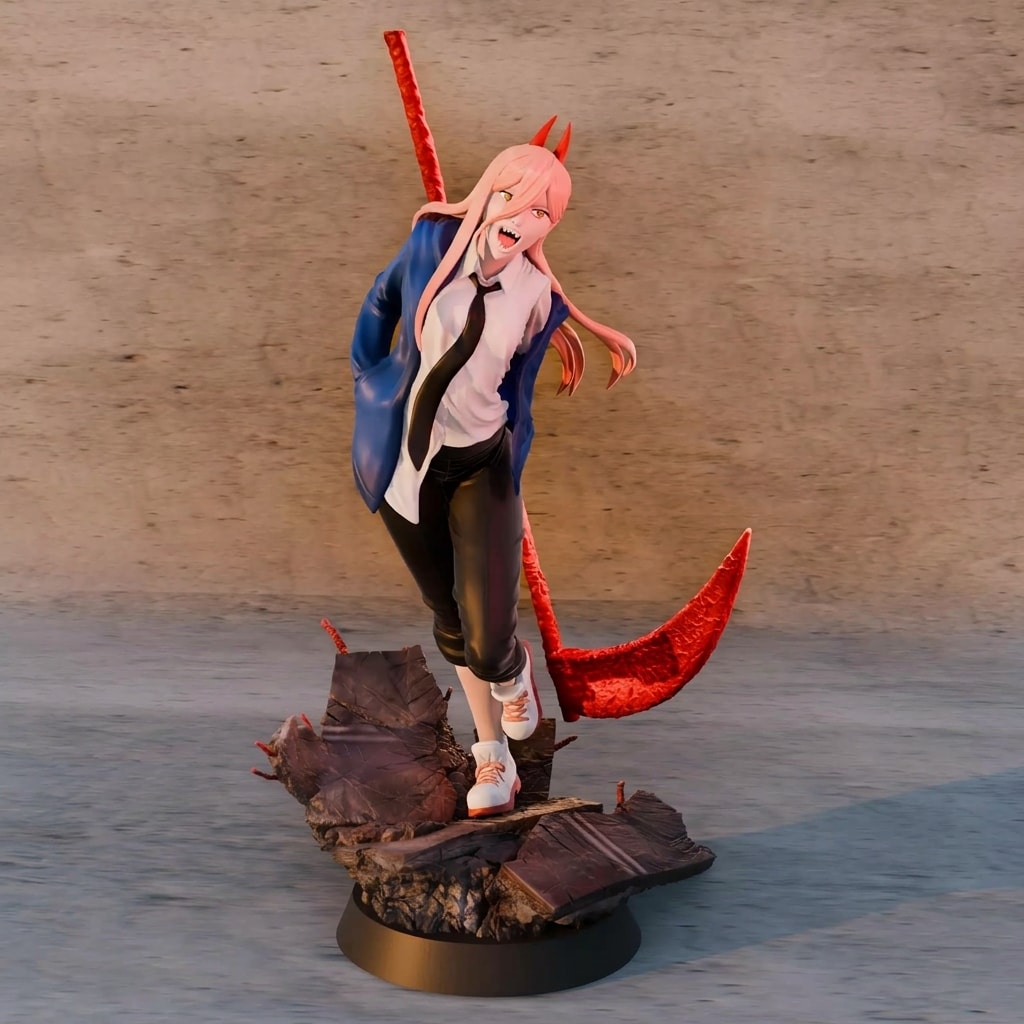 Power, Chainsaw Man — sir_xevi — Resin 3d Print