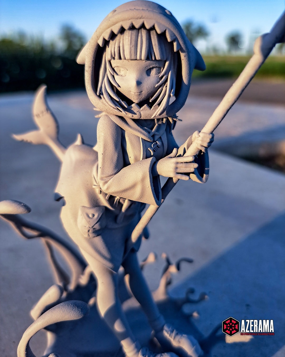 Gawr Gura Hololive — Azerama — Resin 3d Print