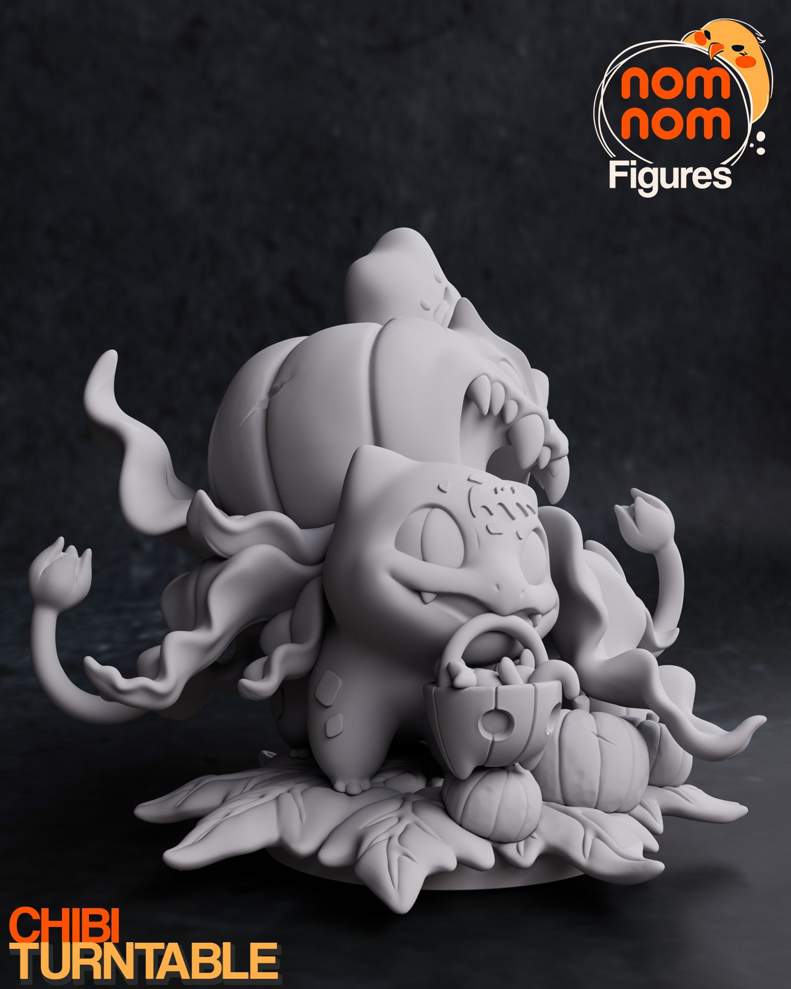 Bulbasaur Halloween Pokemon — Resin 3d Print