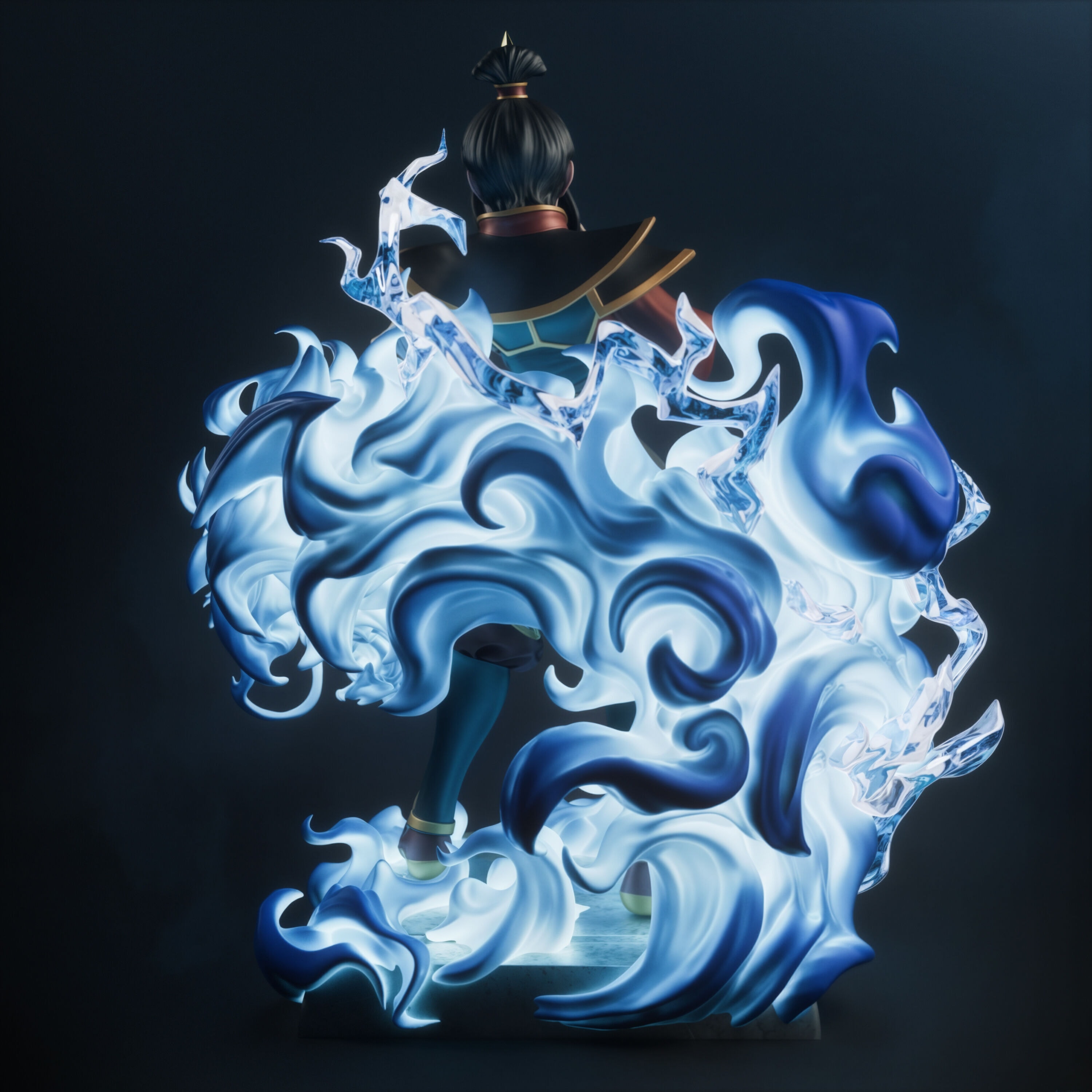 Azula, Avatar: The Last Airbender — Resin 3d Print
