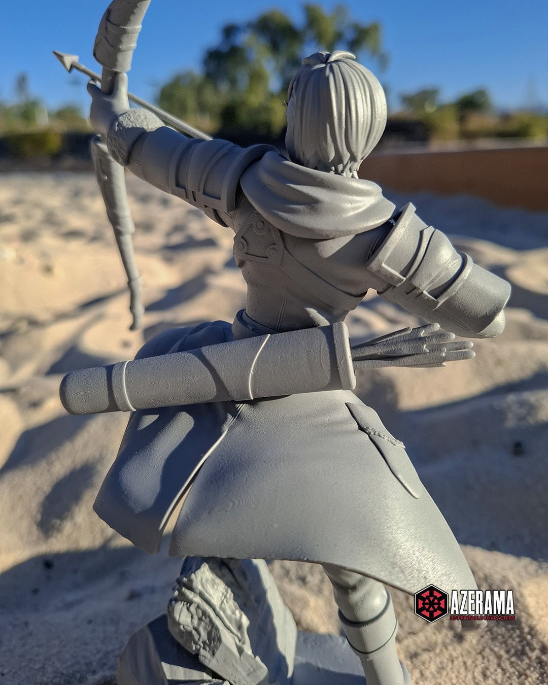 Ashe, Final Fantasy XII — Azerama — Resin 3d Print