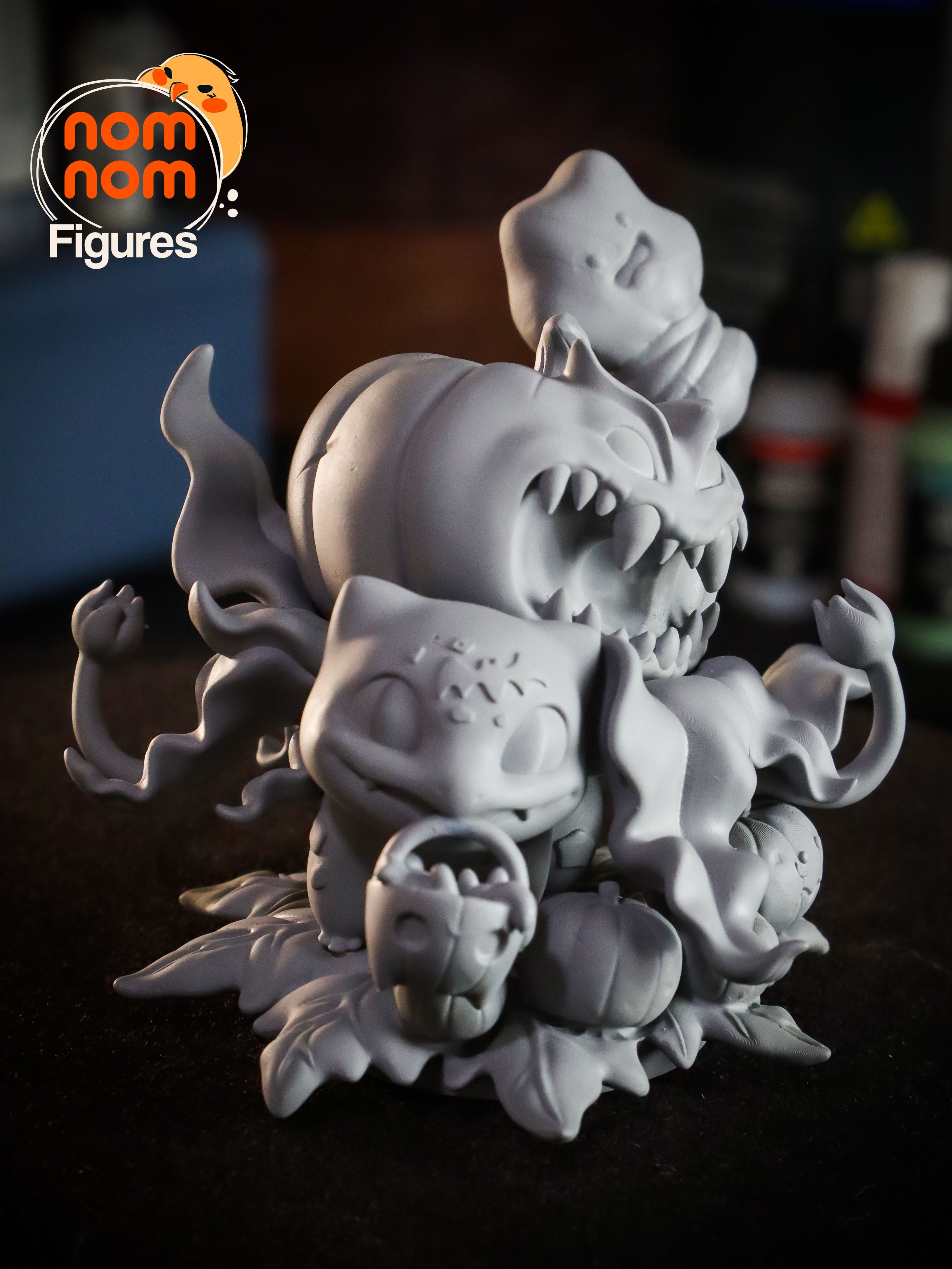 Bulbasaur Halloween Pokemon — Resin 3d Print