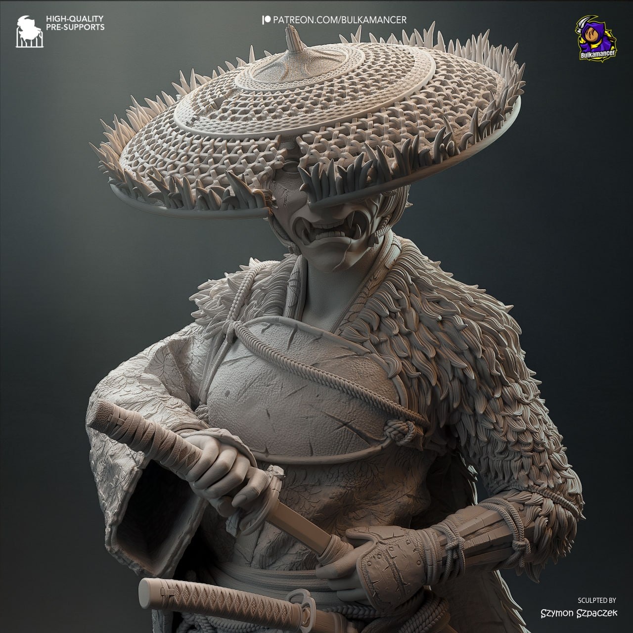 Atsu Ghost of Yotei — Bulkamancer — Resin 3d Print