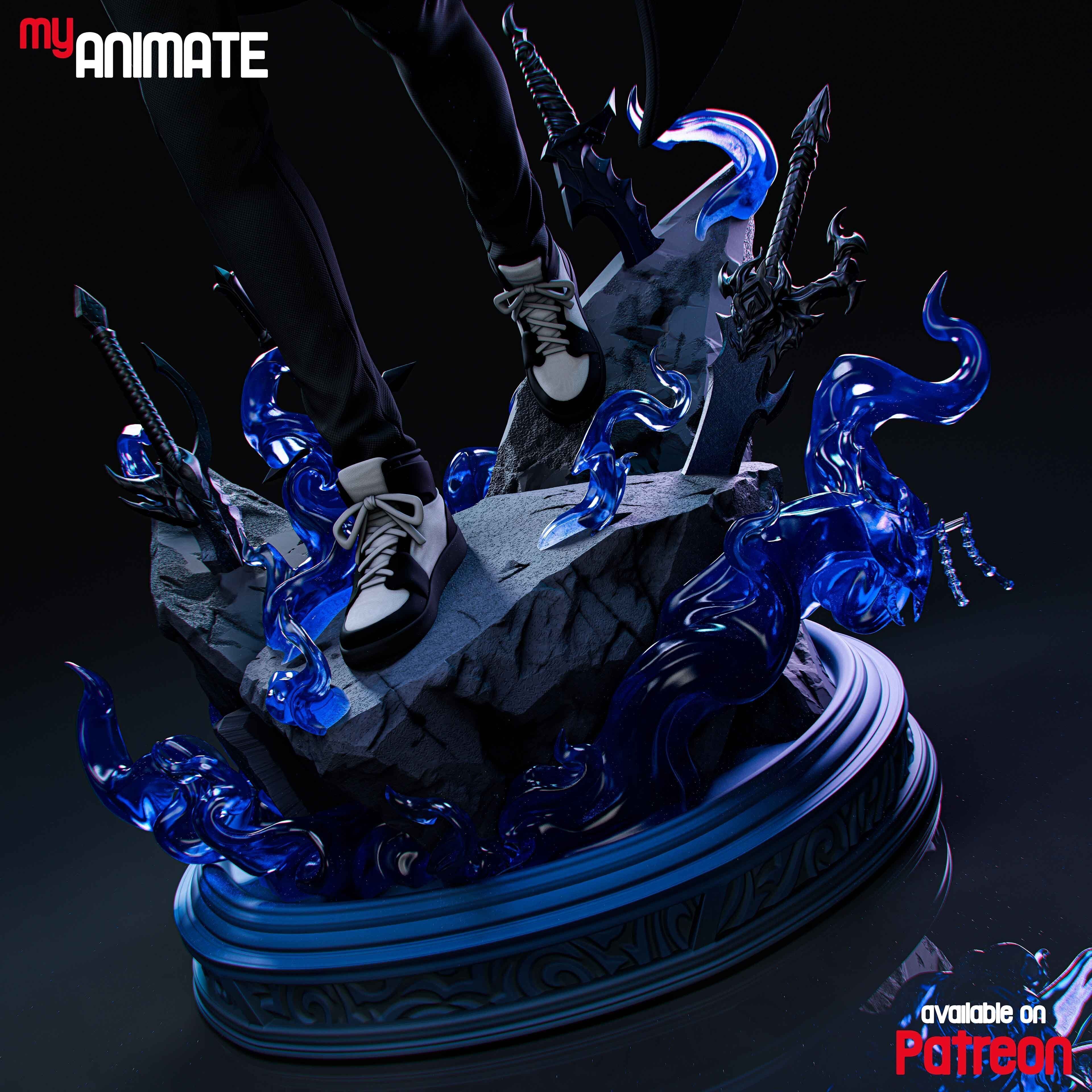 Sung Jinwoo, Solo Leveling — myAnimate — Resin 3d Print