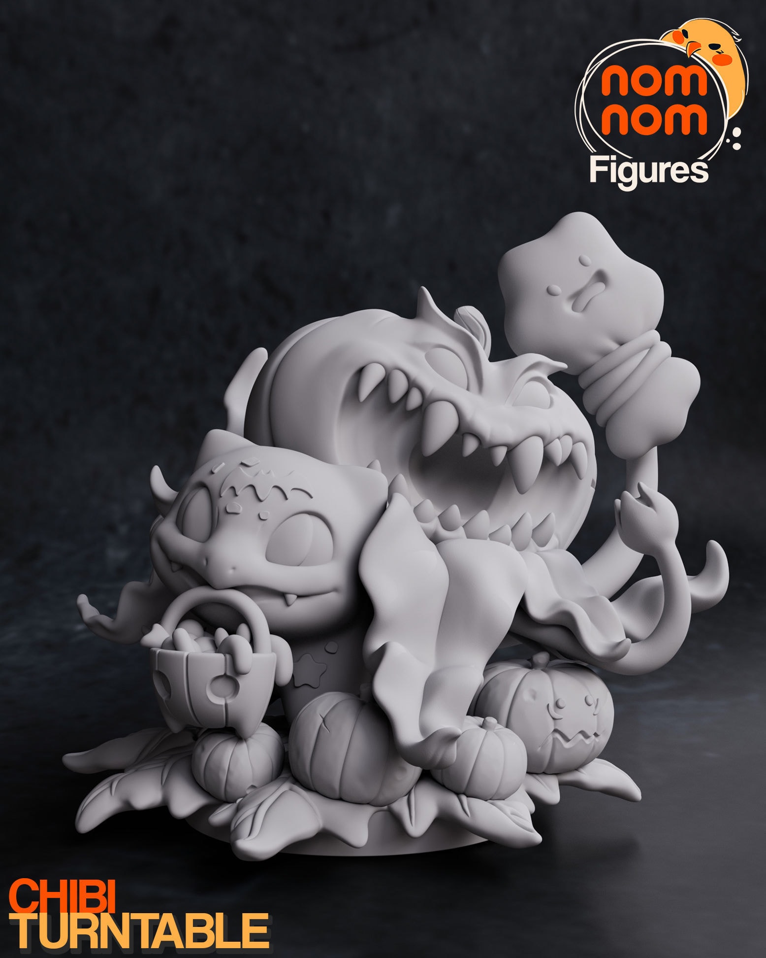 Bulbasaur Halloween Pokemon — Resin 3d Print