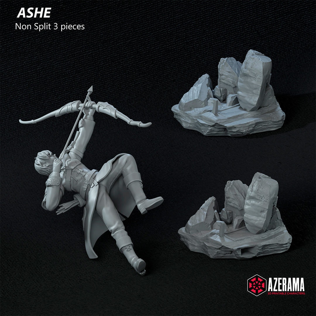 Ashe, Final Fantasy XII — Azerama — Resin 3d Print