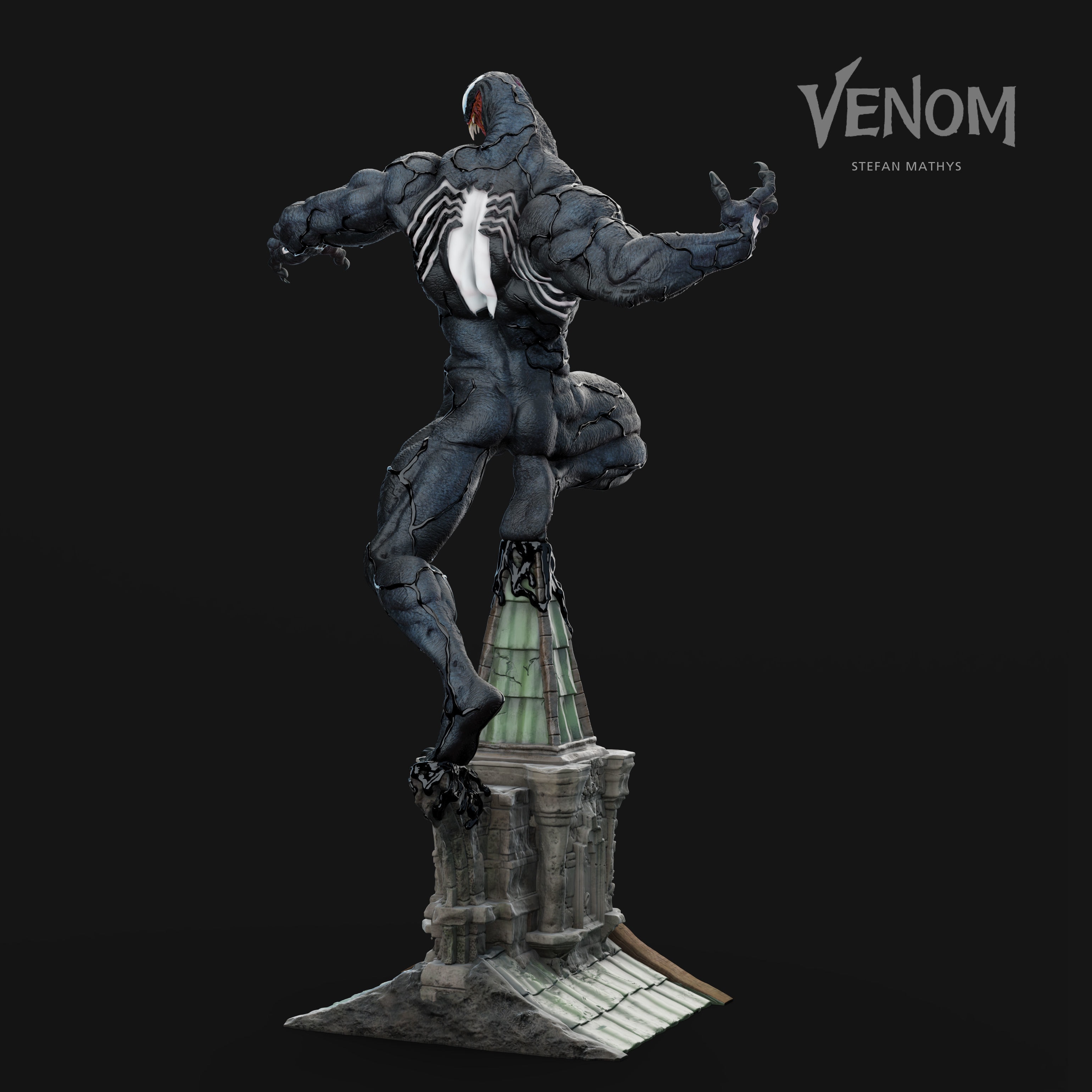 Venom, Marvel — Resin 3d Print