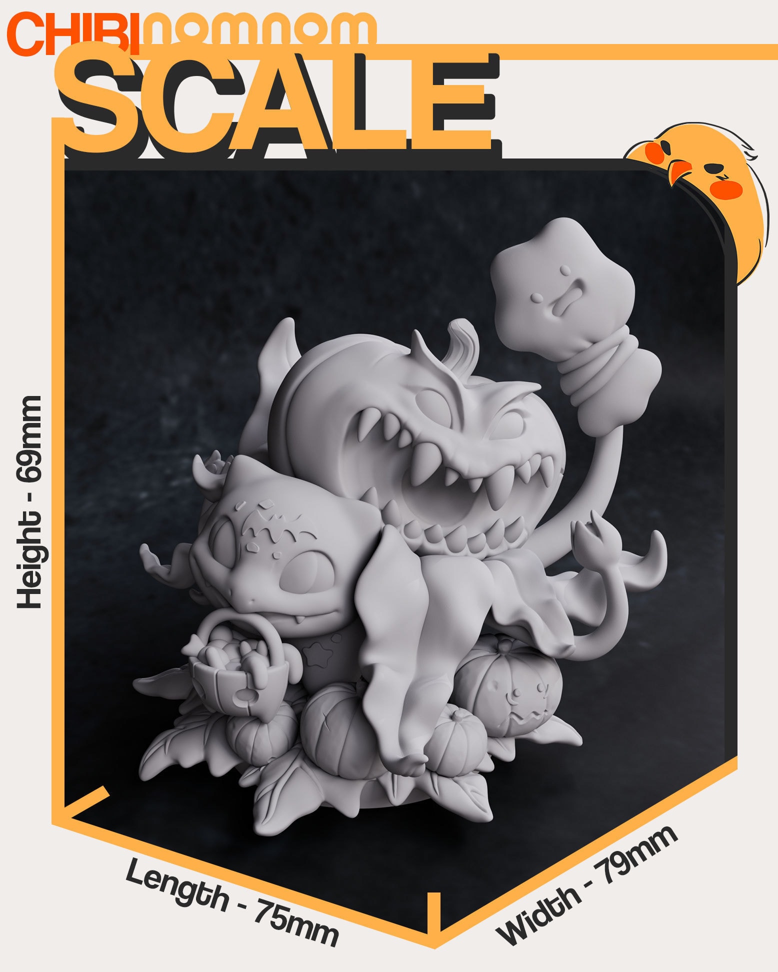 Bulbasaur Halloween Pokemon — Resin 3d Print