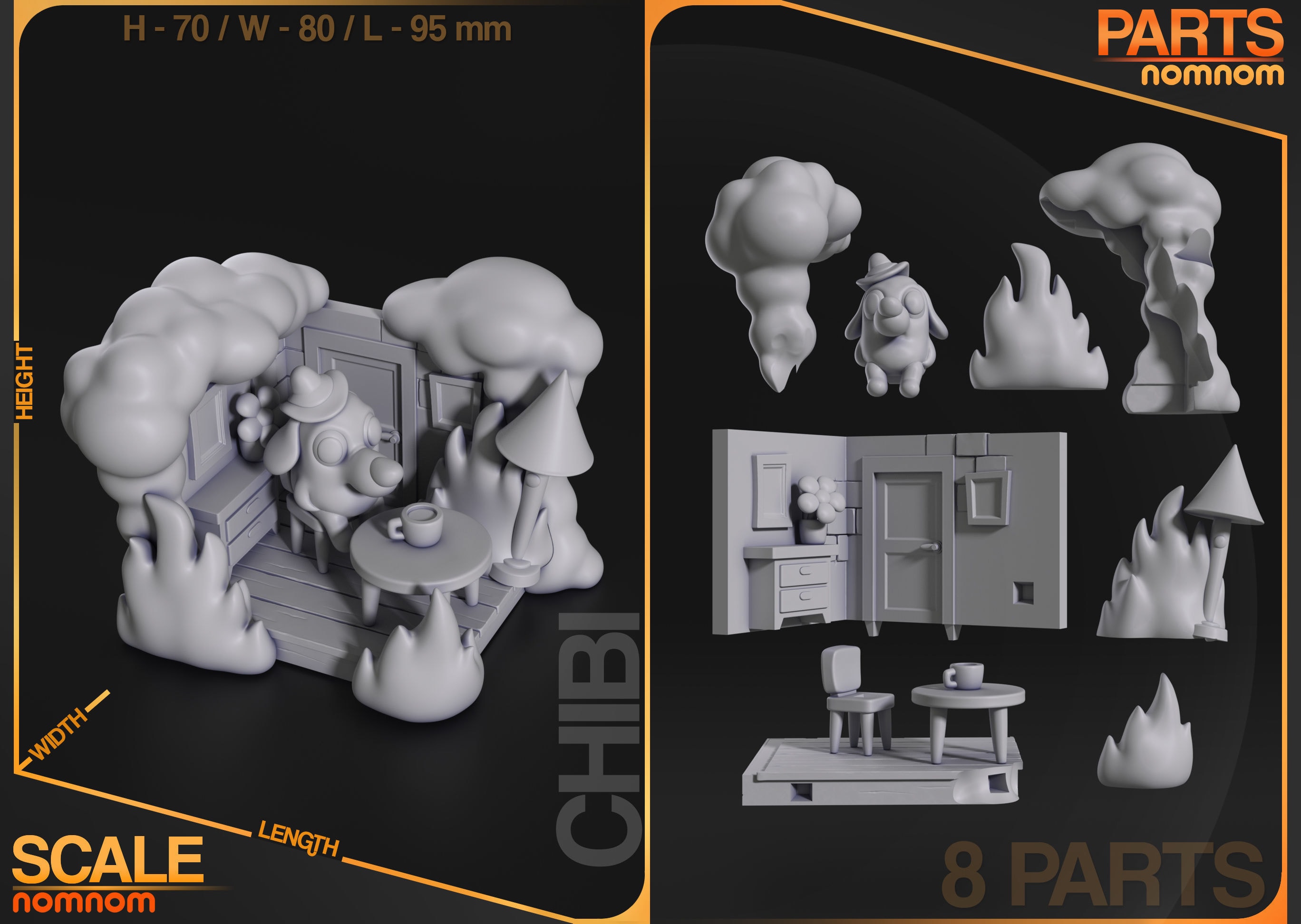 This is Fine Meme Gunshow — Resin 3d Print