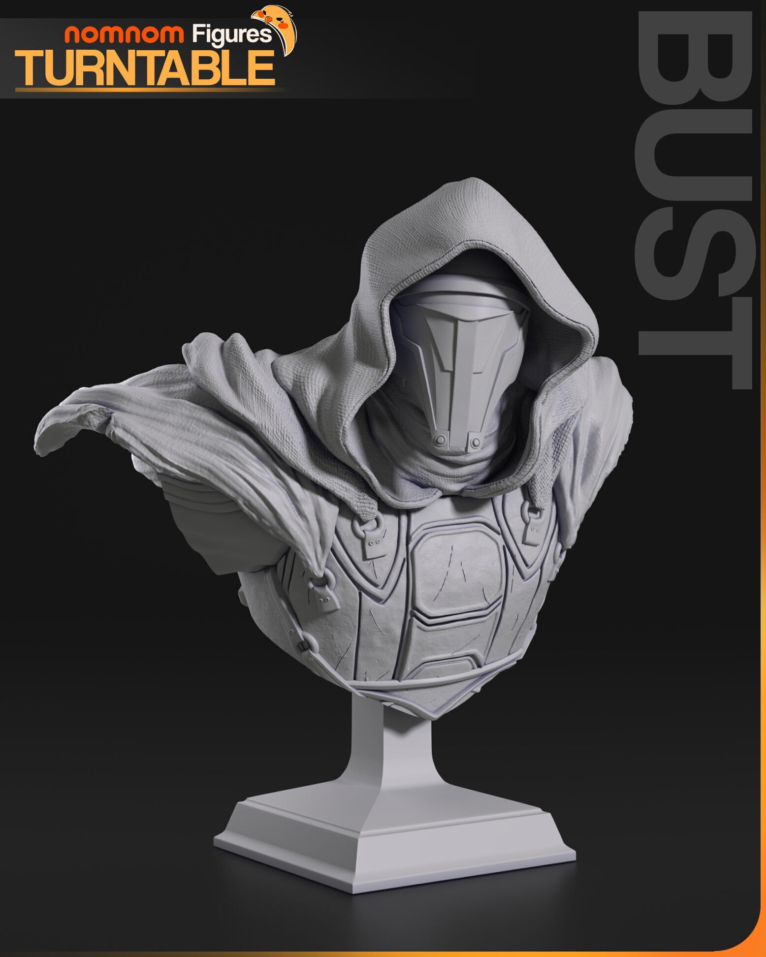Darth Revan, Star Wars — nom nom figures — Resin 3d Print