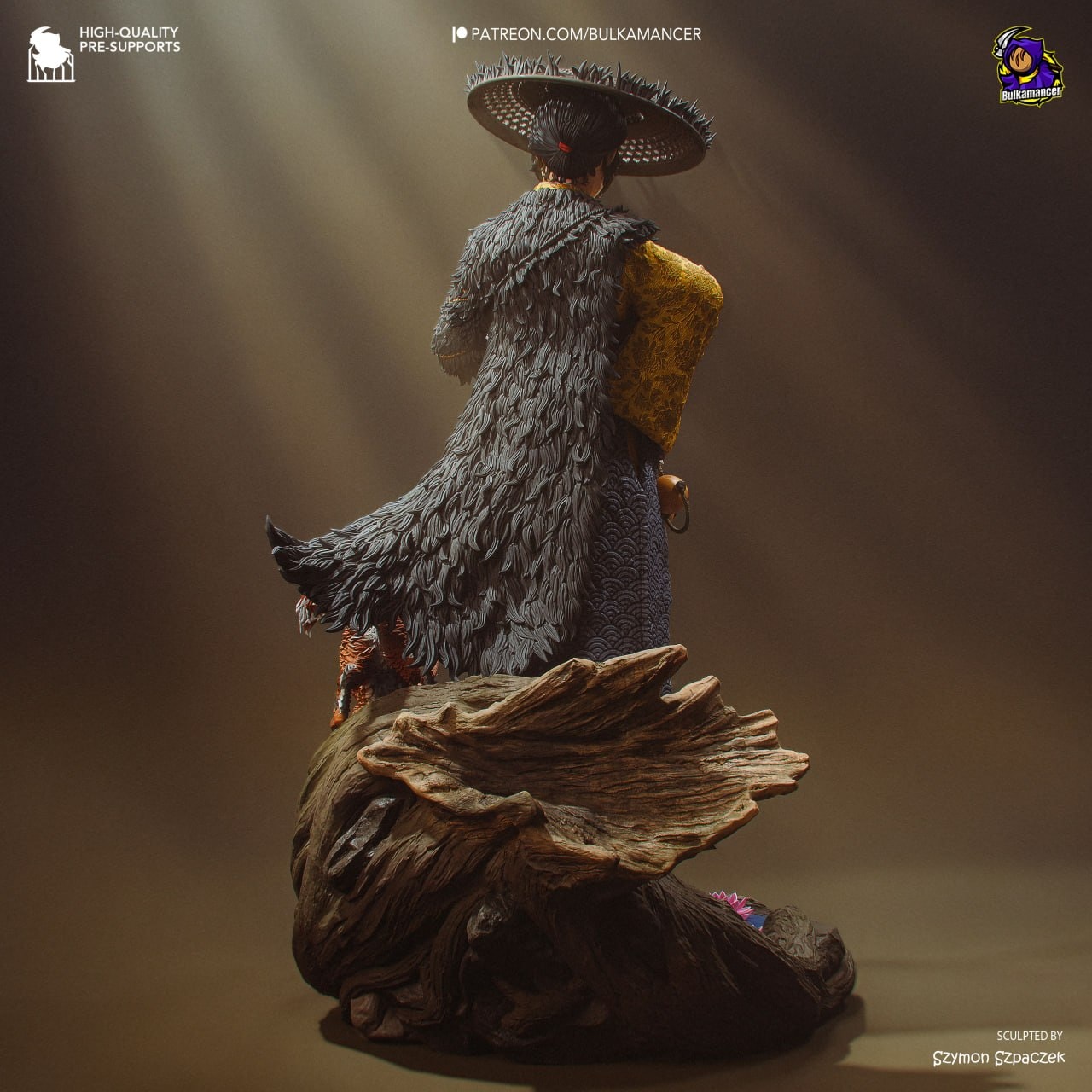Atsu Ghost of Yotei — Bulkamancer — Resin 3d Print