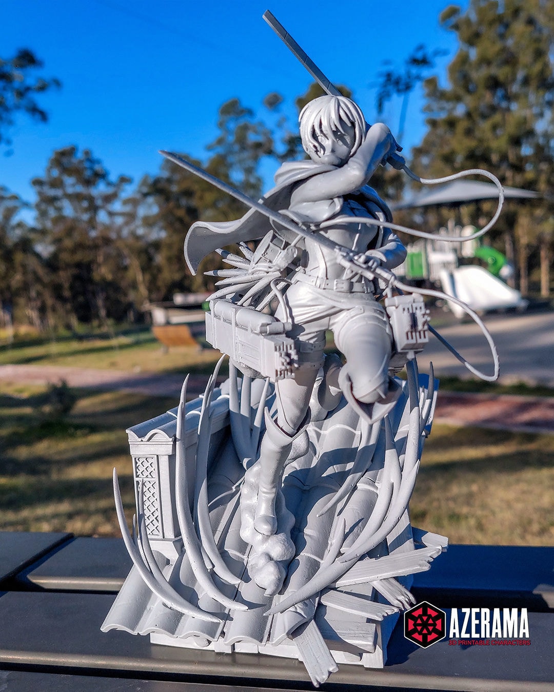 Sasha Attack on Titan — azerama — Resin 3d Print