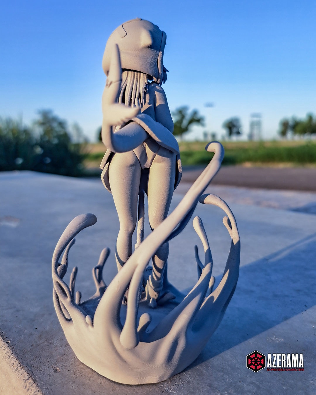 Gawr Gura Hololive — Azerama — Resin 3d Print