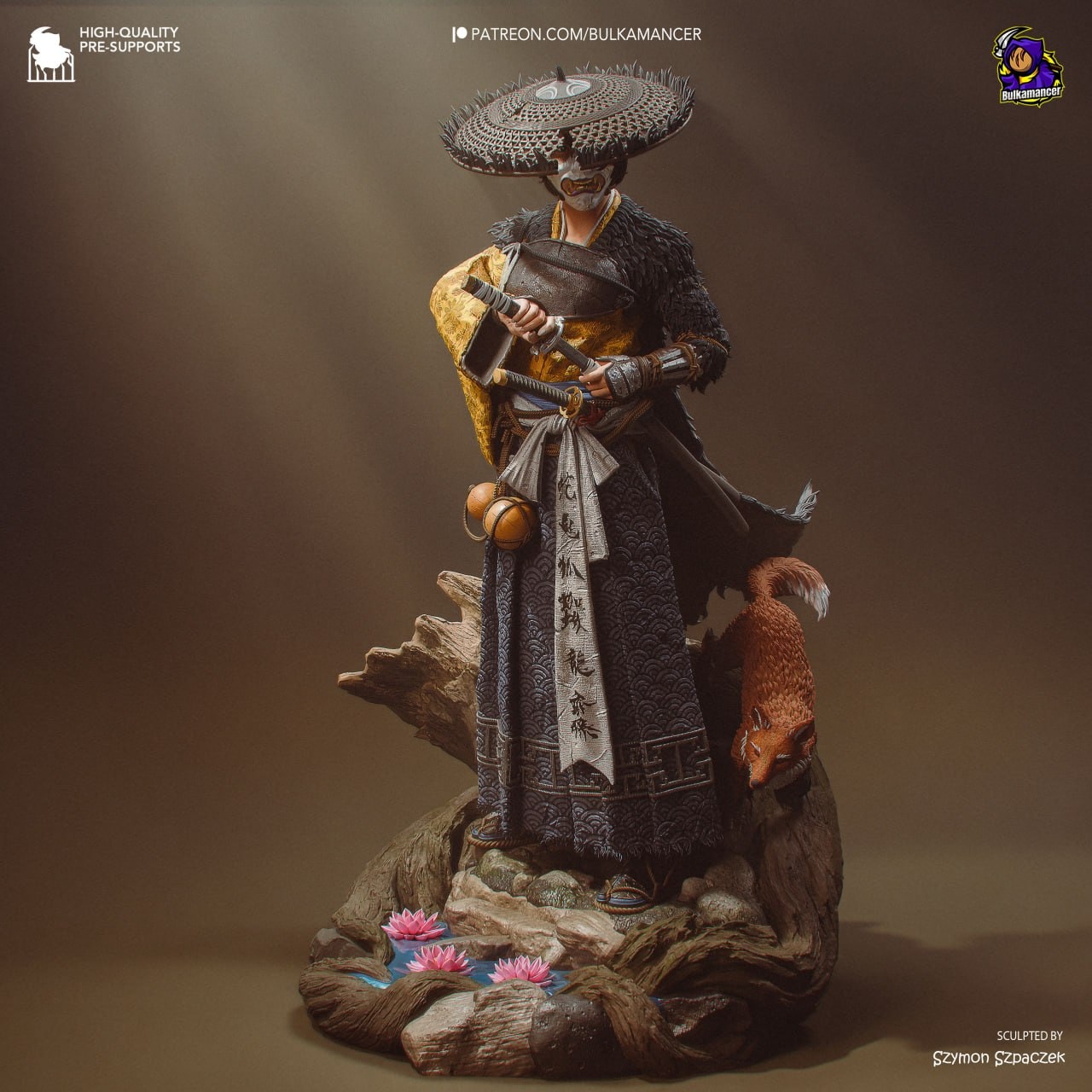 Atsu Ghost of Yotei — Bulkamancer — Resin 3d Print