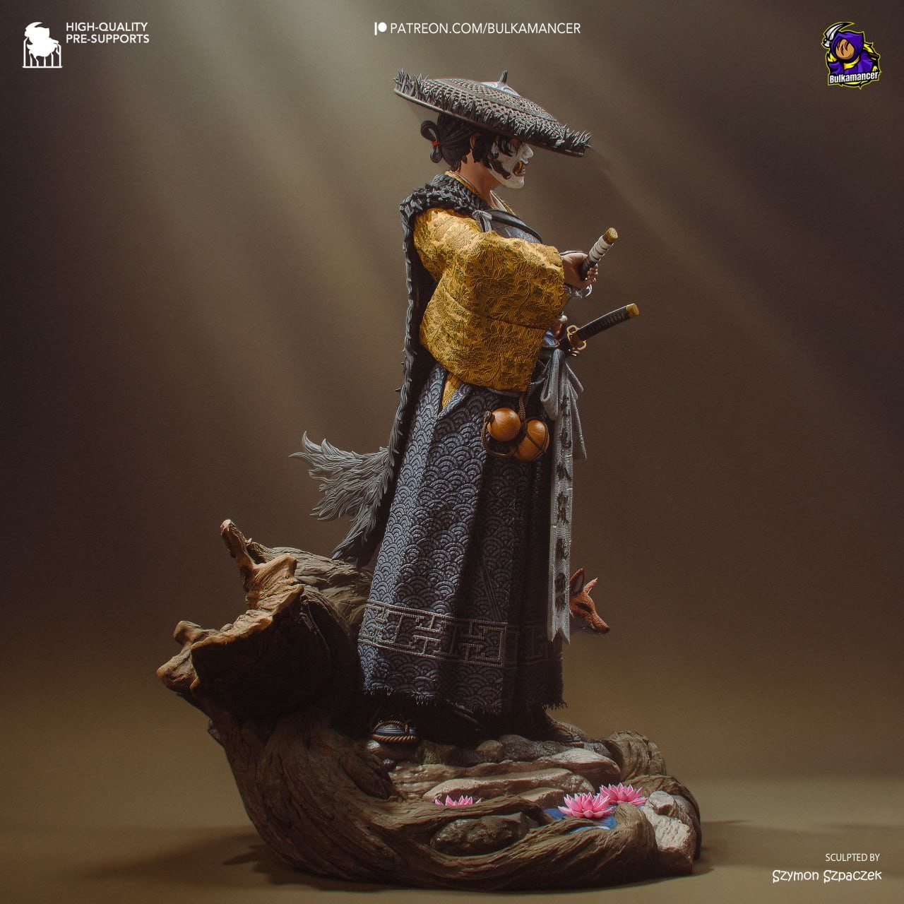Atsu Ghost of Yotei — Bulkamancer — Resin 3d Print