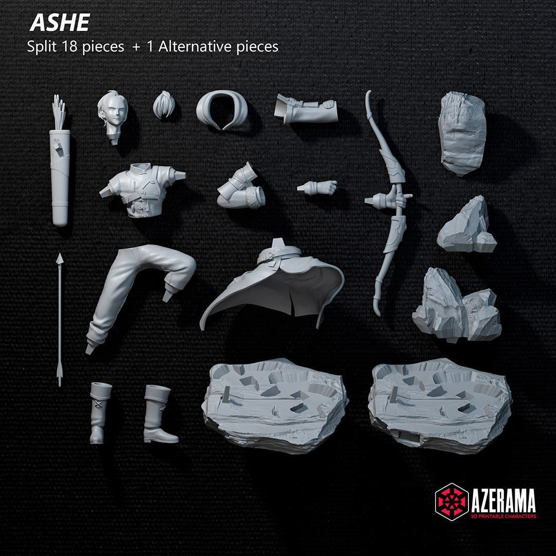 Ashe, Final Fantasy XII — Azerama — Resin 3d Print