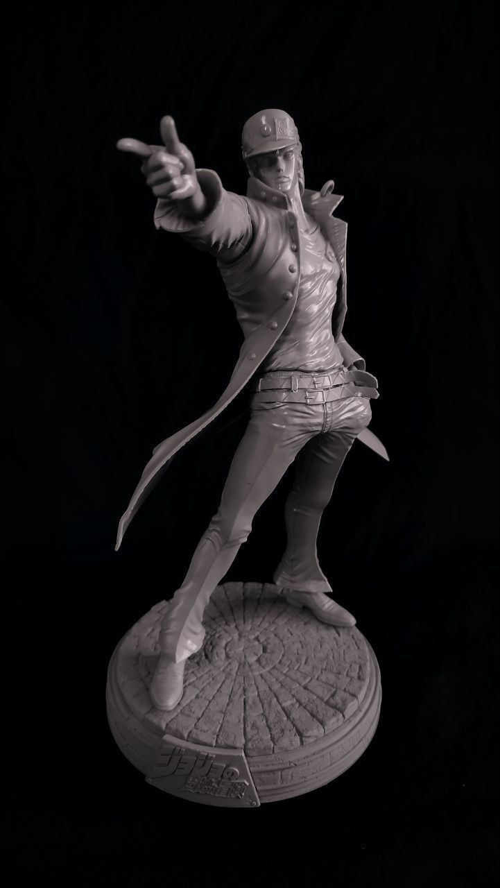 Jotaro Kujo and Star Platinum JoJo's Bizarre Adventure — Eclipse Studio — Resin 3d Print