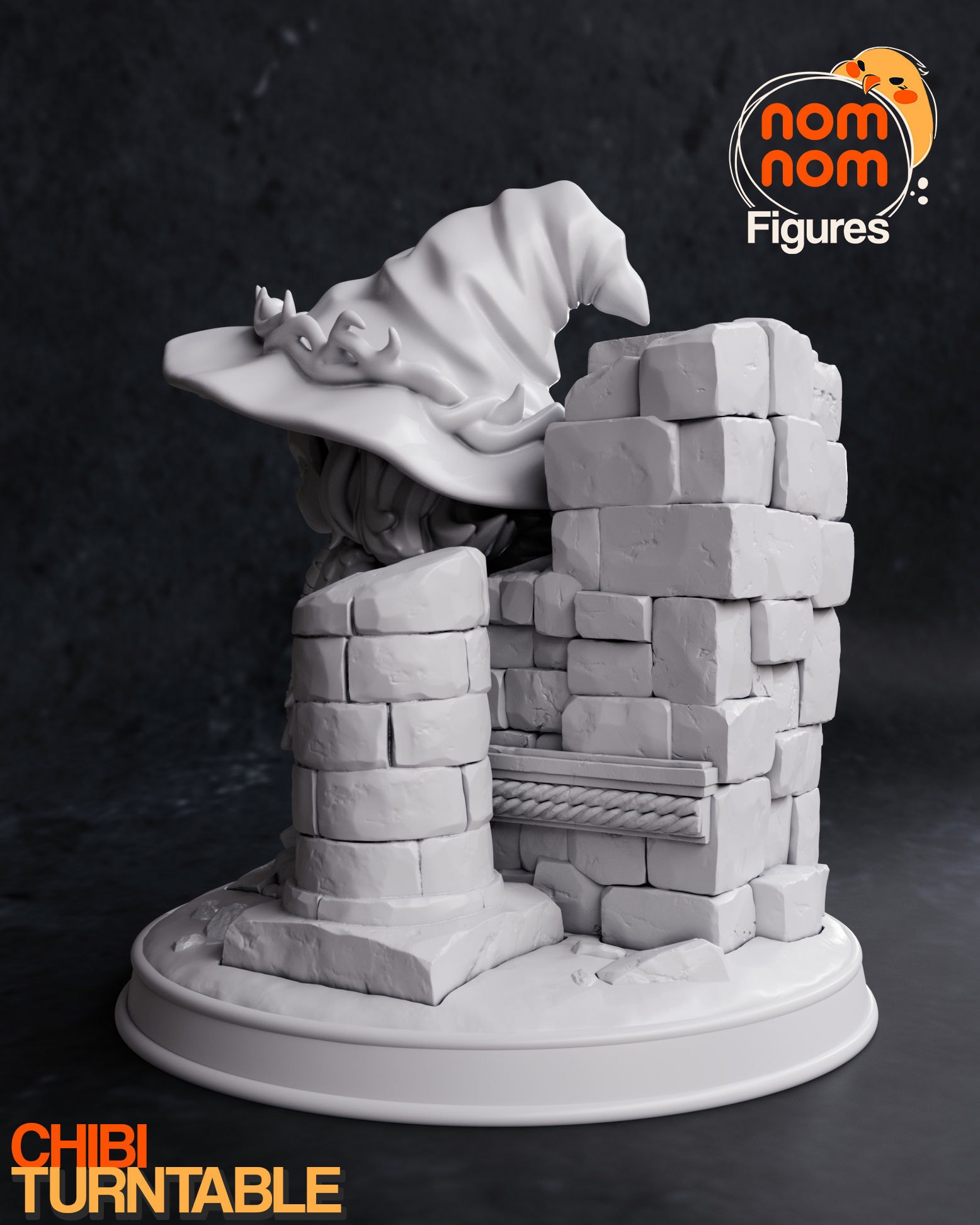 Chibi Ranni, Elden Ring — Resin 3d Print