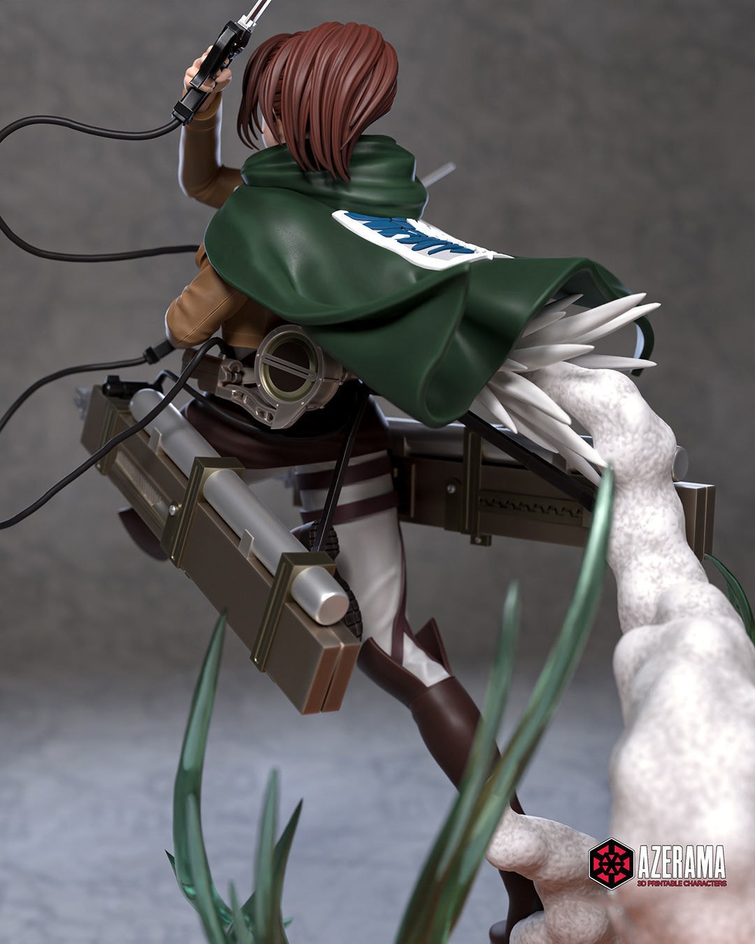 Sasha Attack on Titan — azerama — Resin 3d Print