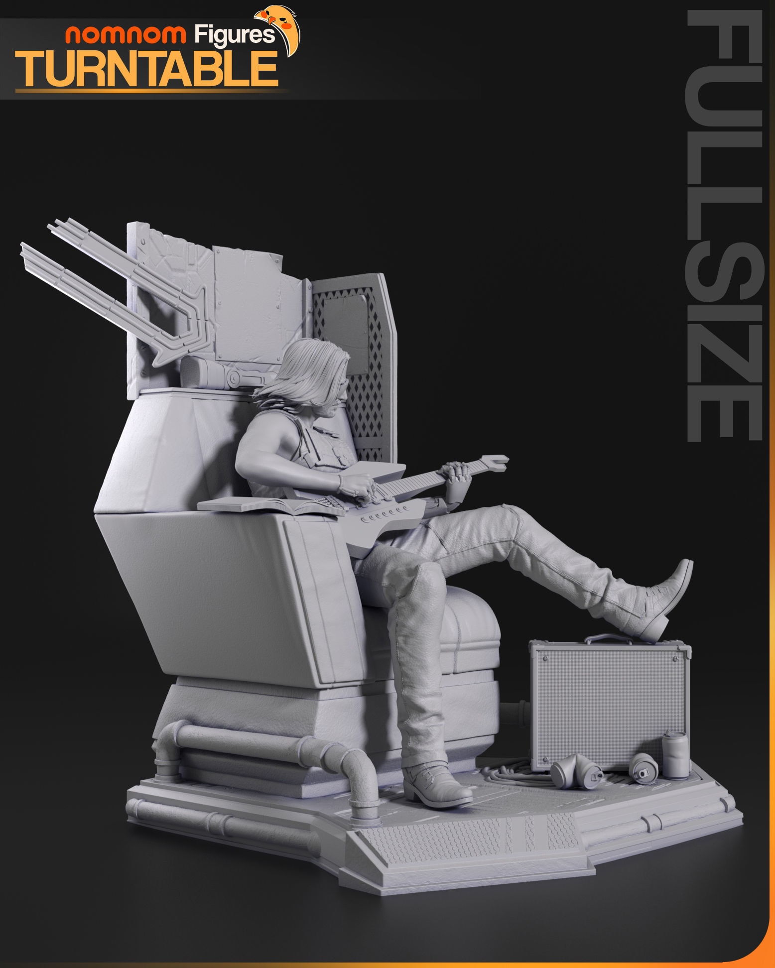 Johnny Silverhand, Cyberpunk 2077 — Resin 3d Print