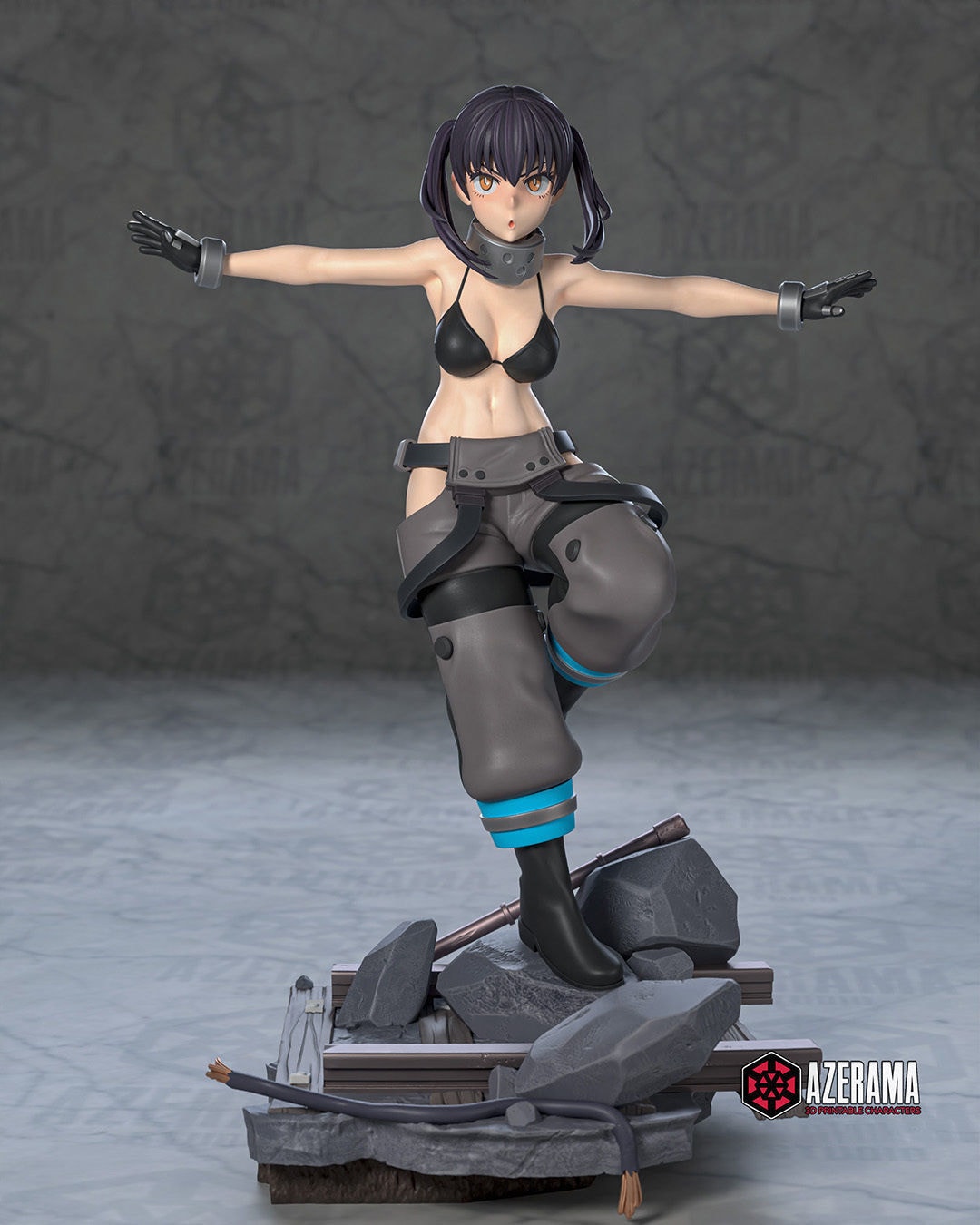 Tamaki Kotatsu Fire Force — Azerama — Resin 3d Print