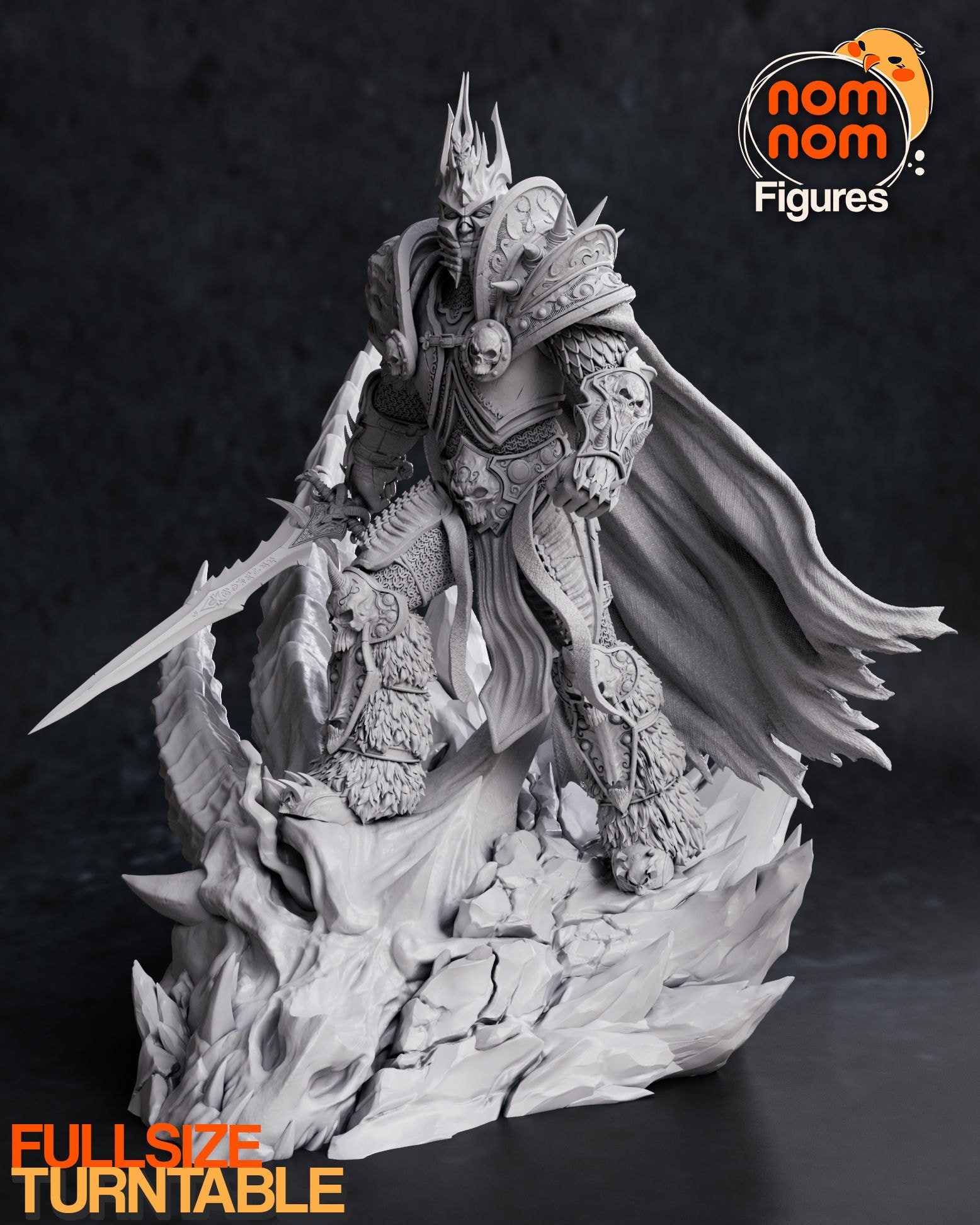 Arthas, World of Warcraft — Resin 3d Print