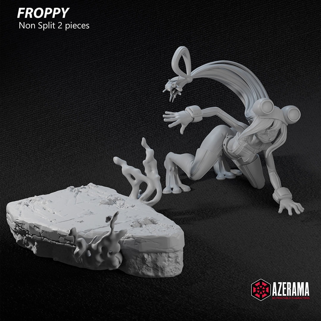 Froppy My Hero Academia — Azerama — Resin 3d Print