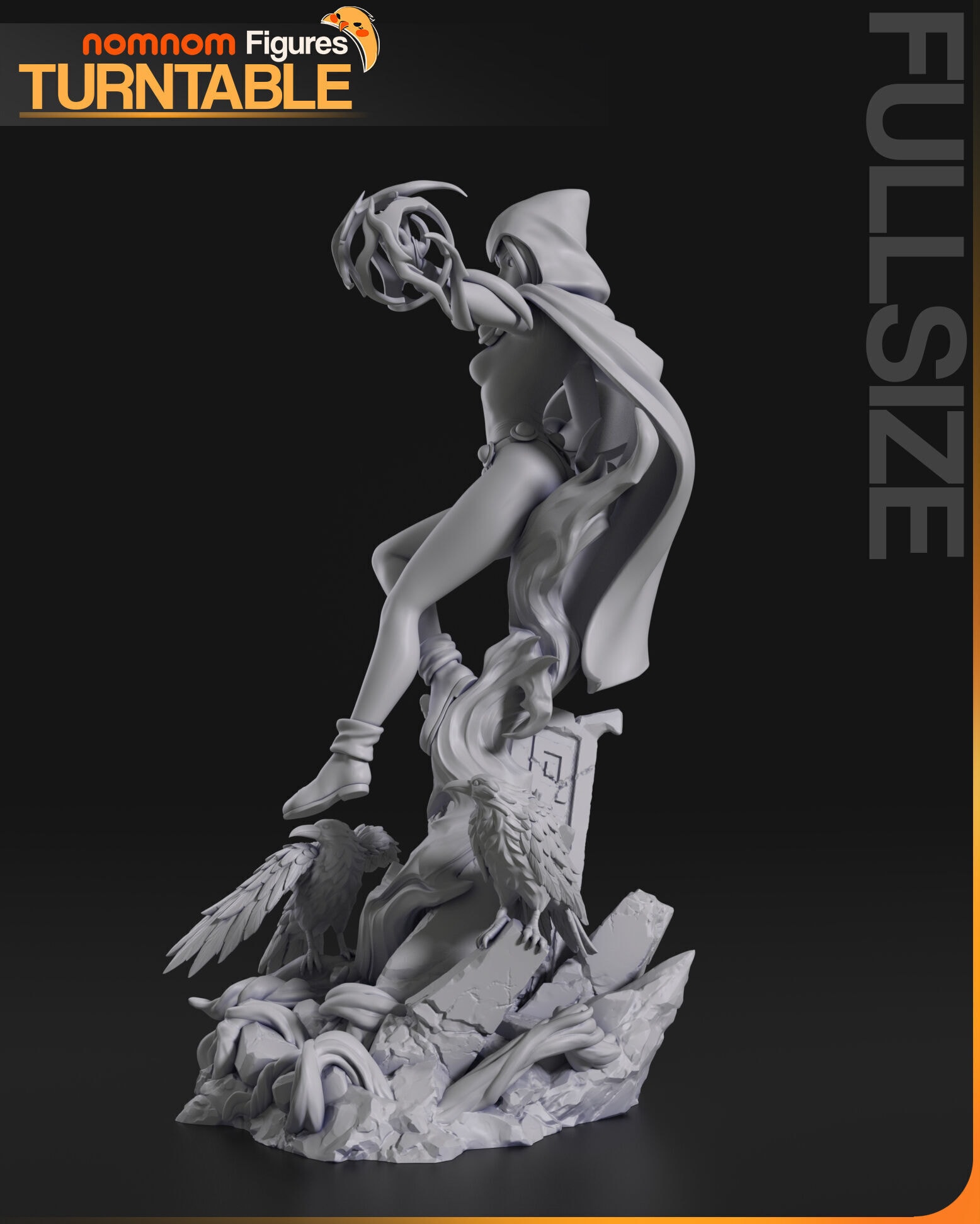 Raven Teen Titans — Resin 3d Print