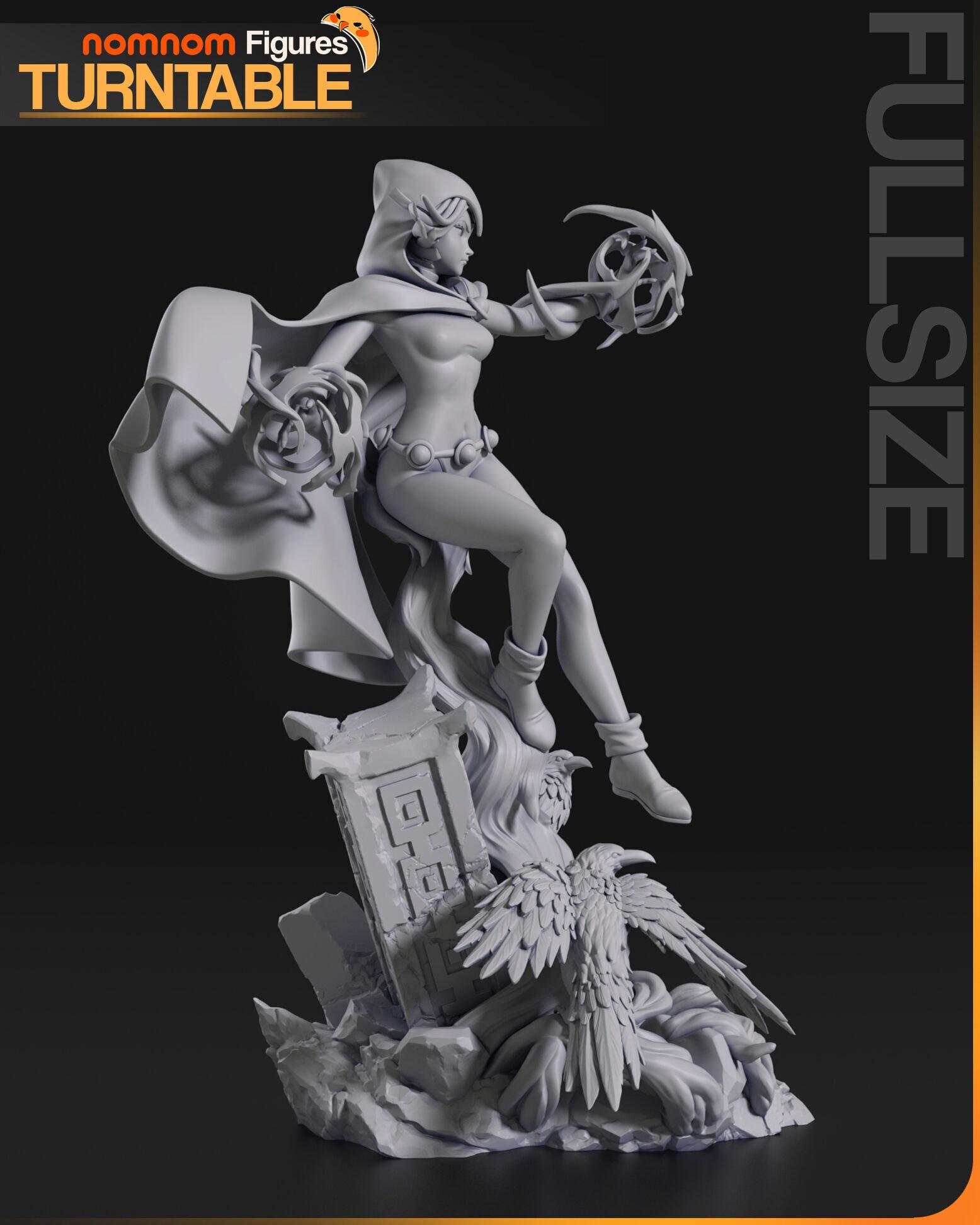 Raven Teen Titans — Resin 3d Print