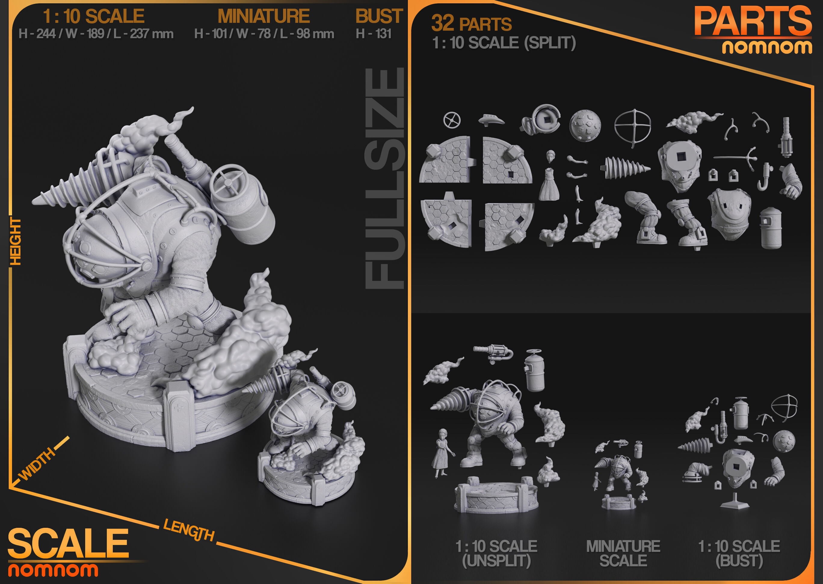 Shatterbound — Resin 3d Print