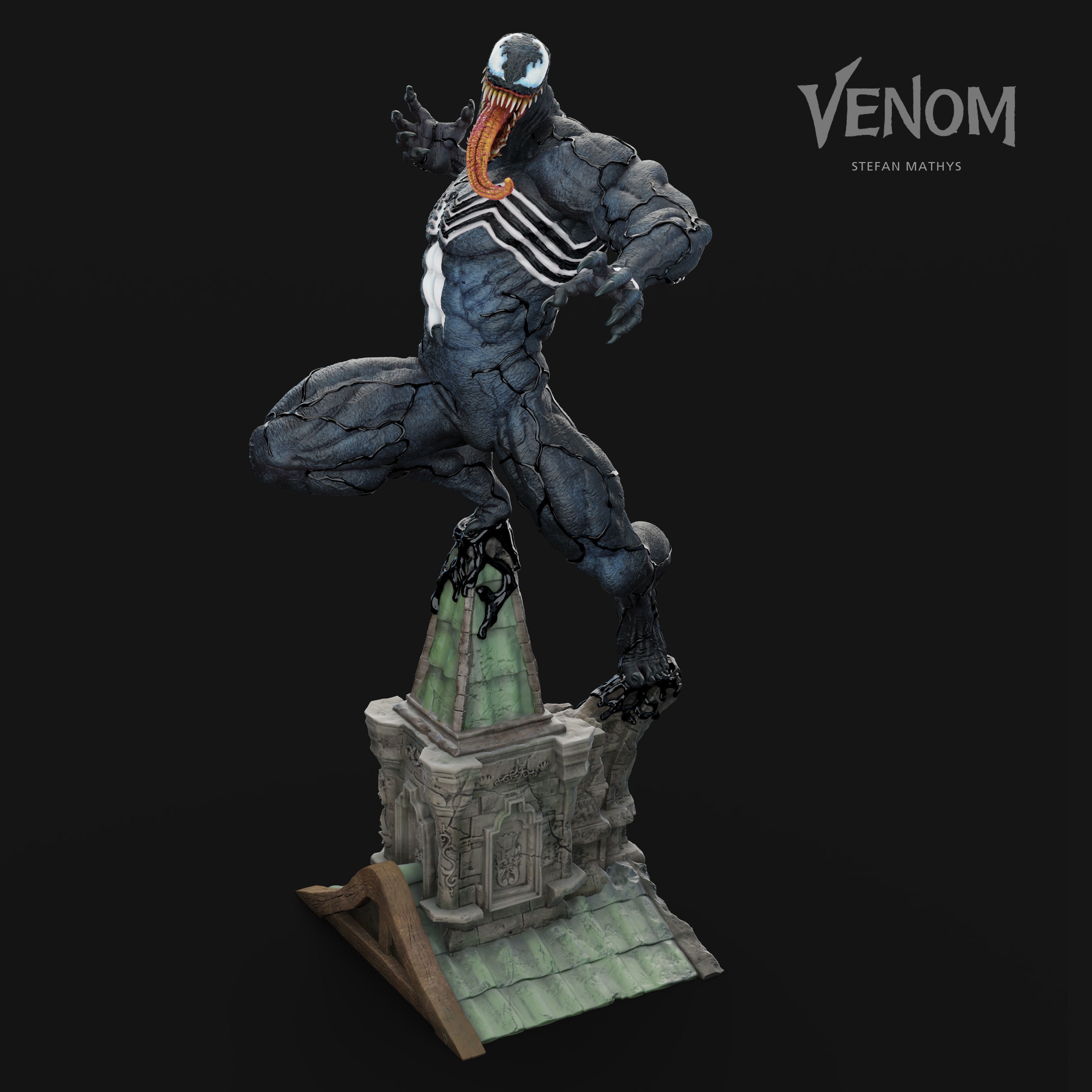Venom, Marvel — Resin 3d Print