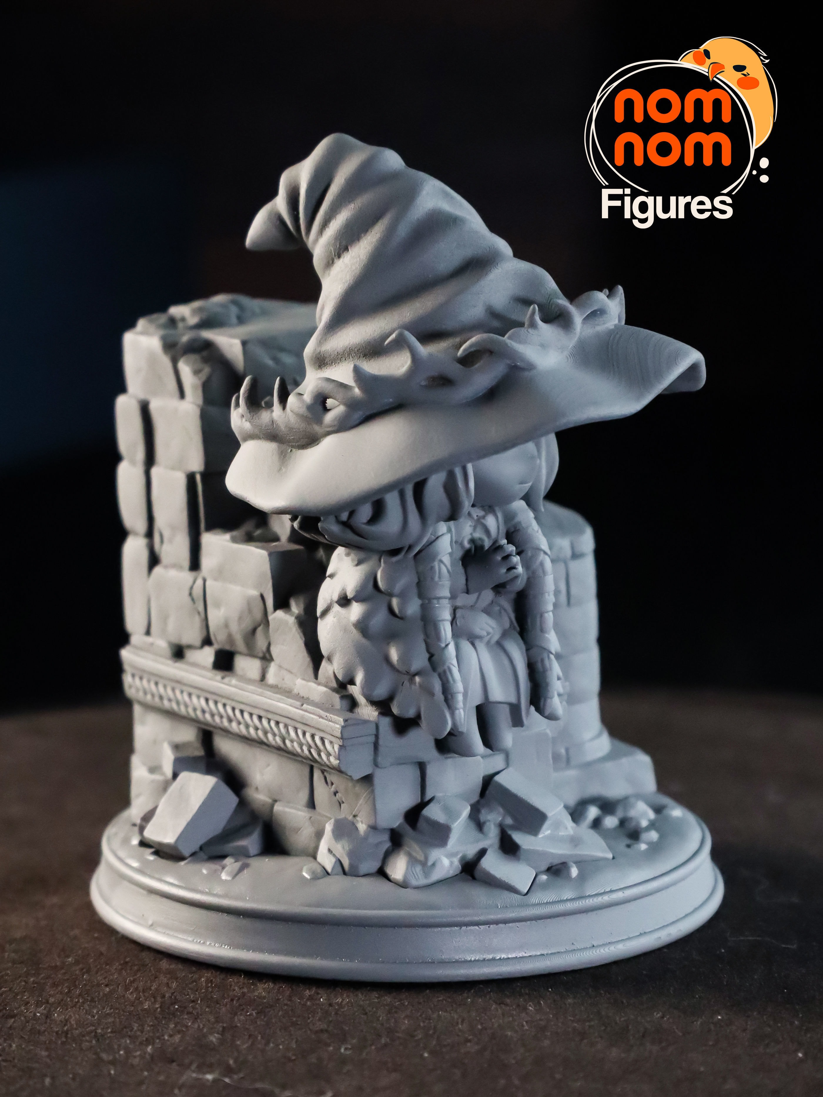 Chibi Ranni, Elden Ring — Resin 3d Print