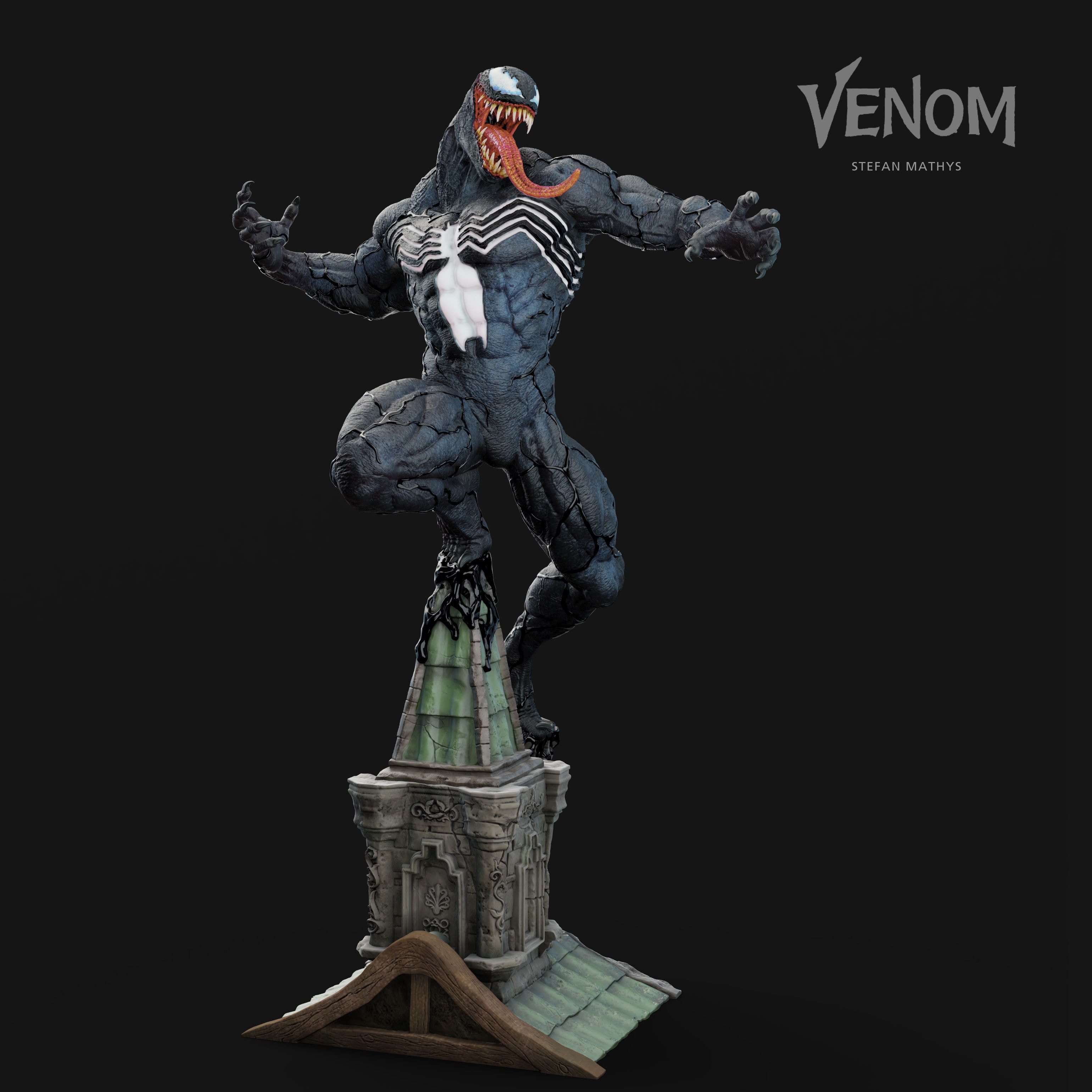 Venom, Marvel — Resin 3d Print