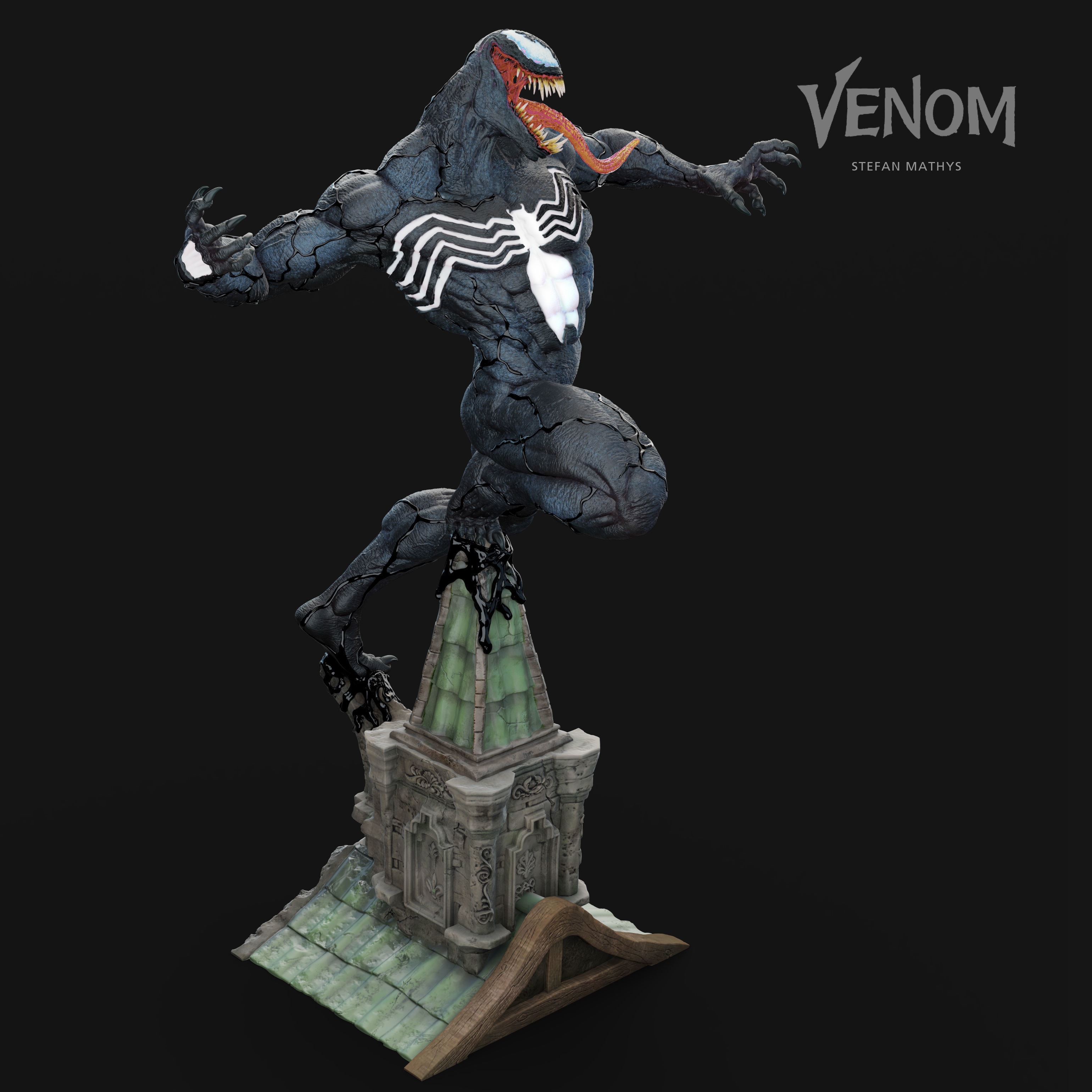 Venom, Marvel — Resin 3d Print