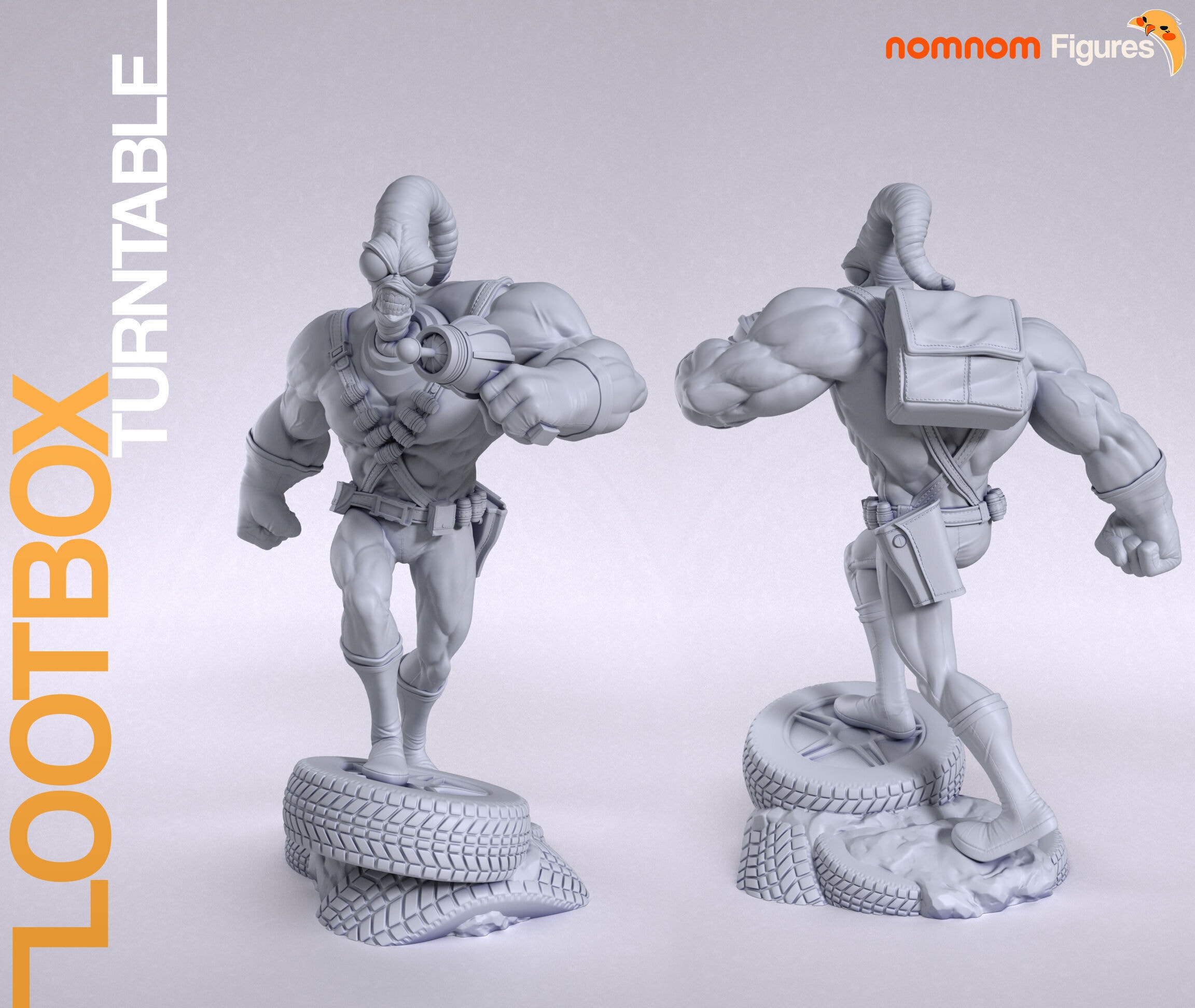 Earthworm Jim — Nomnom Figures — Resin 3d Print