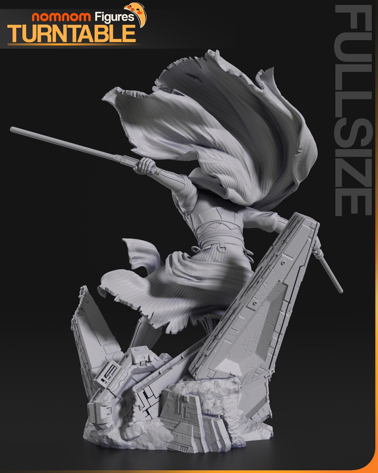 Darth Revan, Star Wars — nom nom figures — Resin 3d Print