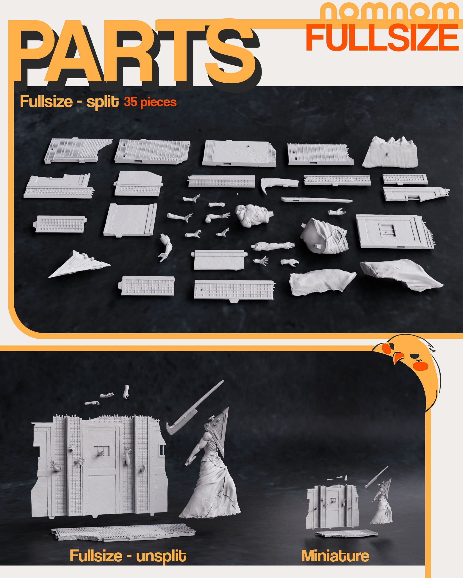 Pyramid Head, Silent Hill — Resin 3d Print