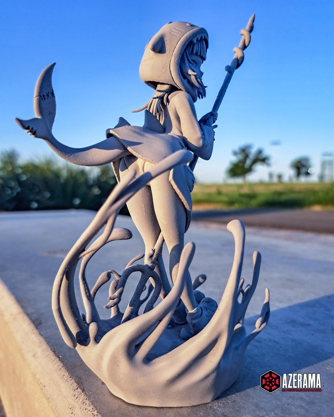 Gawr Gura Hololive — Azerama — Resin 3d Print