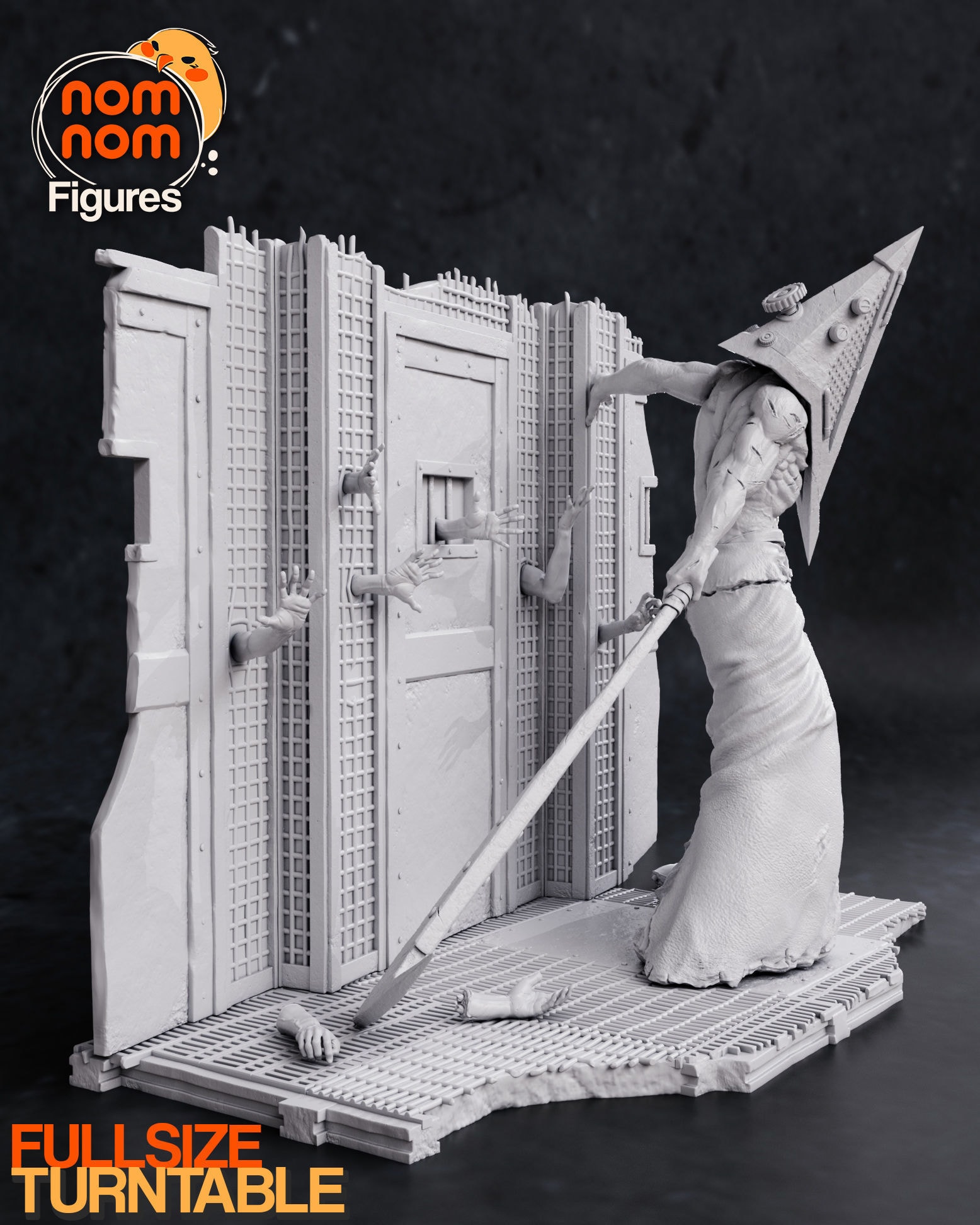 Pyramid Head, Silent Hill — Resin 3d Print