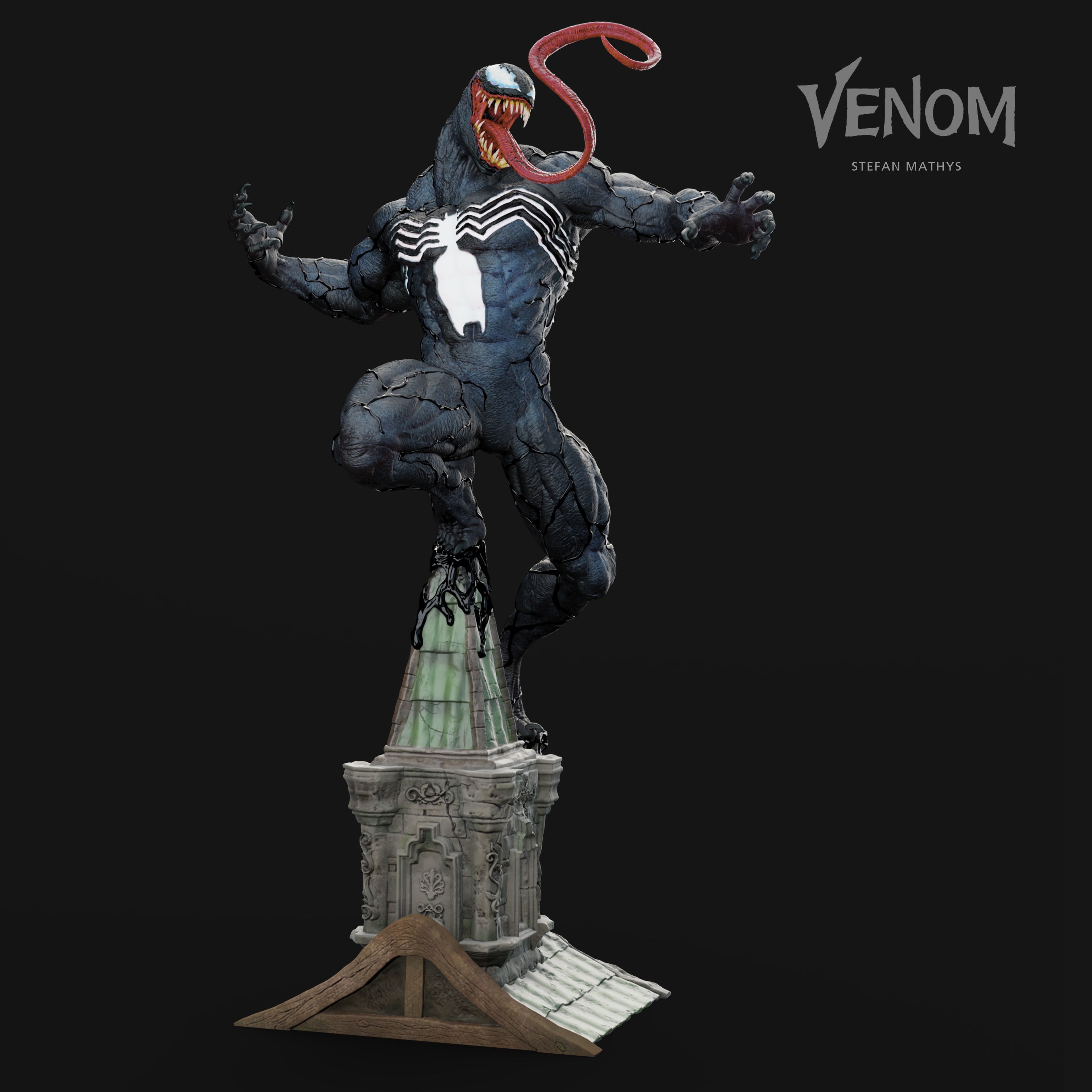 Venom, Marvel — Resin 3d Print