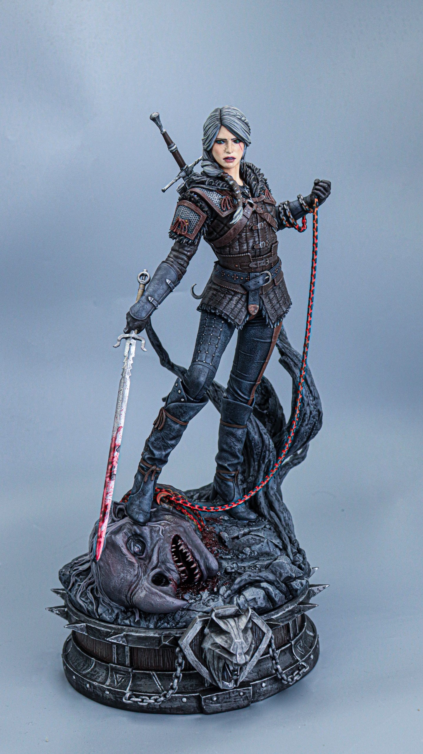 Ciri, The Witcher — Handpainted Figurine