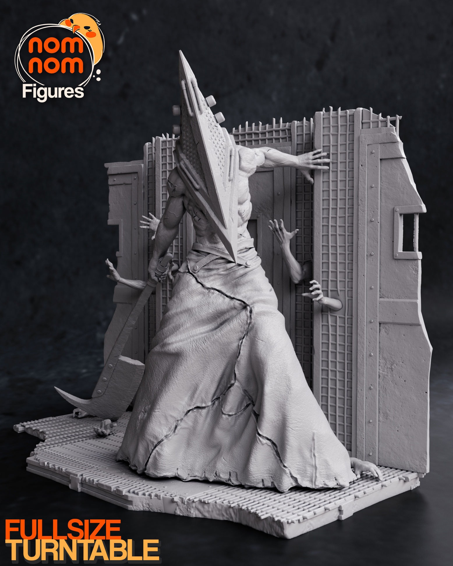 Pyramid Head, Silent Hill — Resin 3d Print