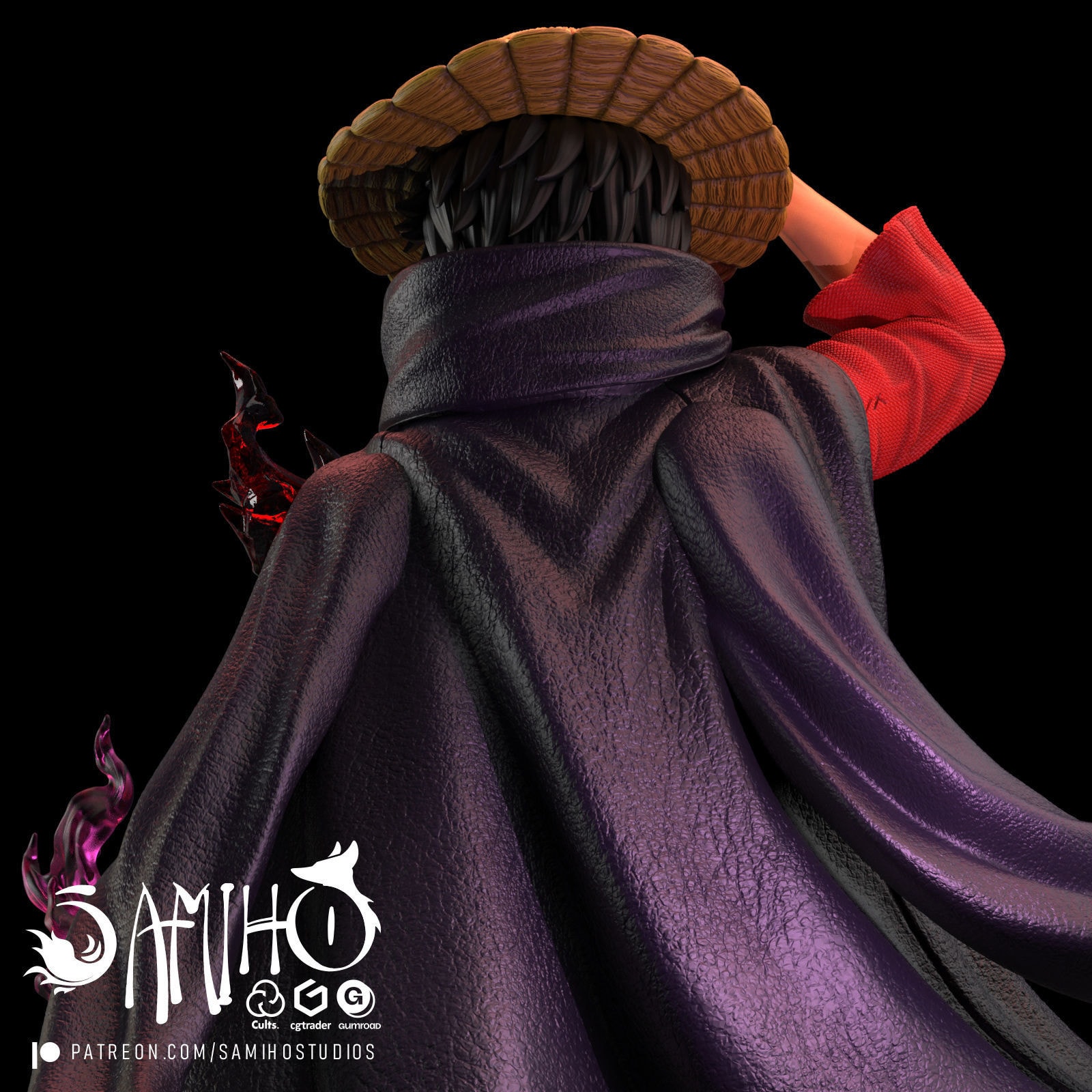Luffy Fifth Gear One Piece — samiho studios — Resin 3d Print