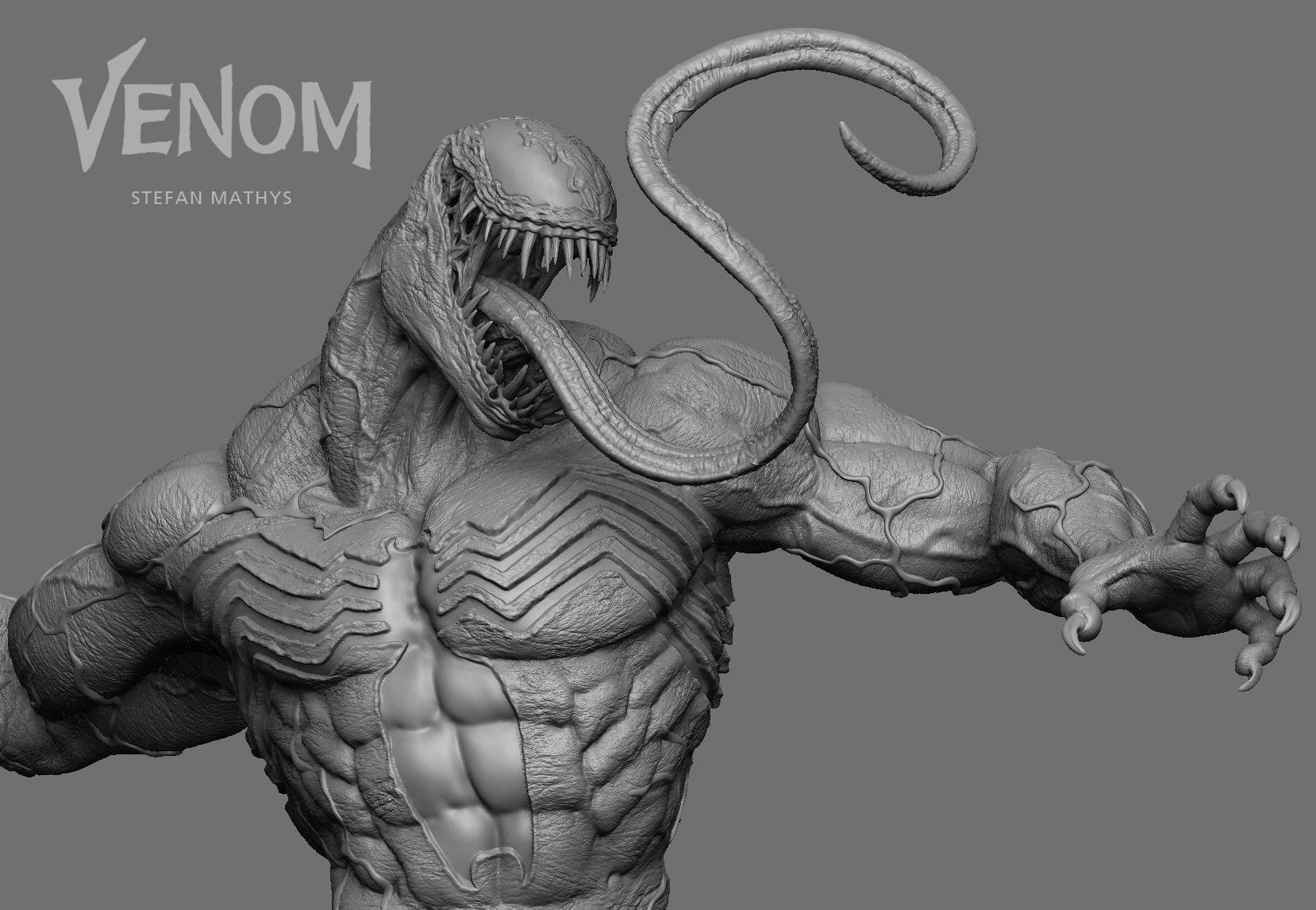 Venom, Marvel — Resin 3d Print