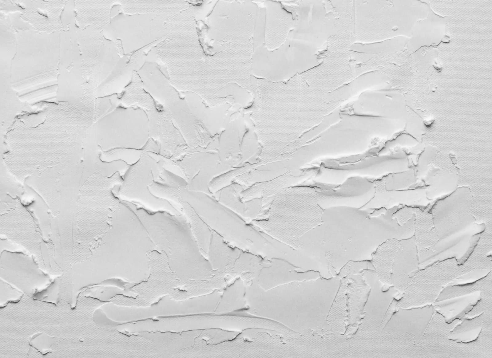 Thick white paste with a raised texture