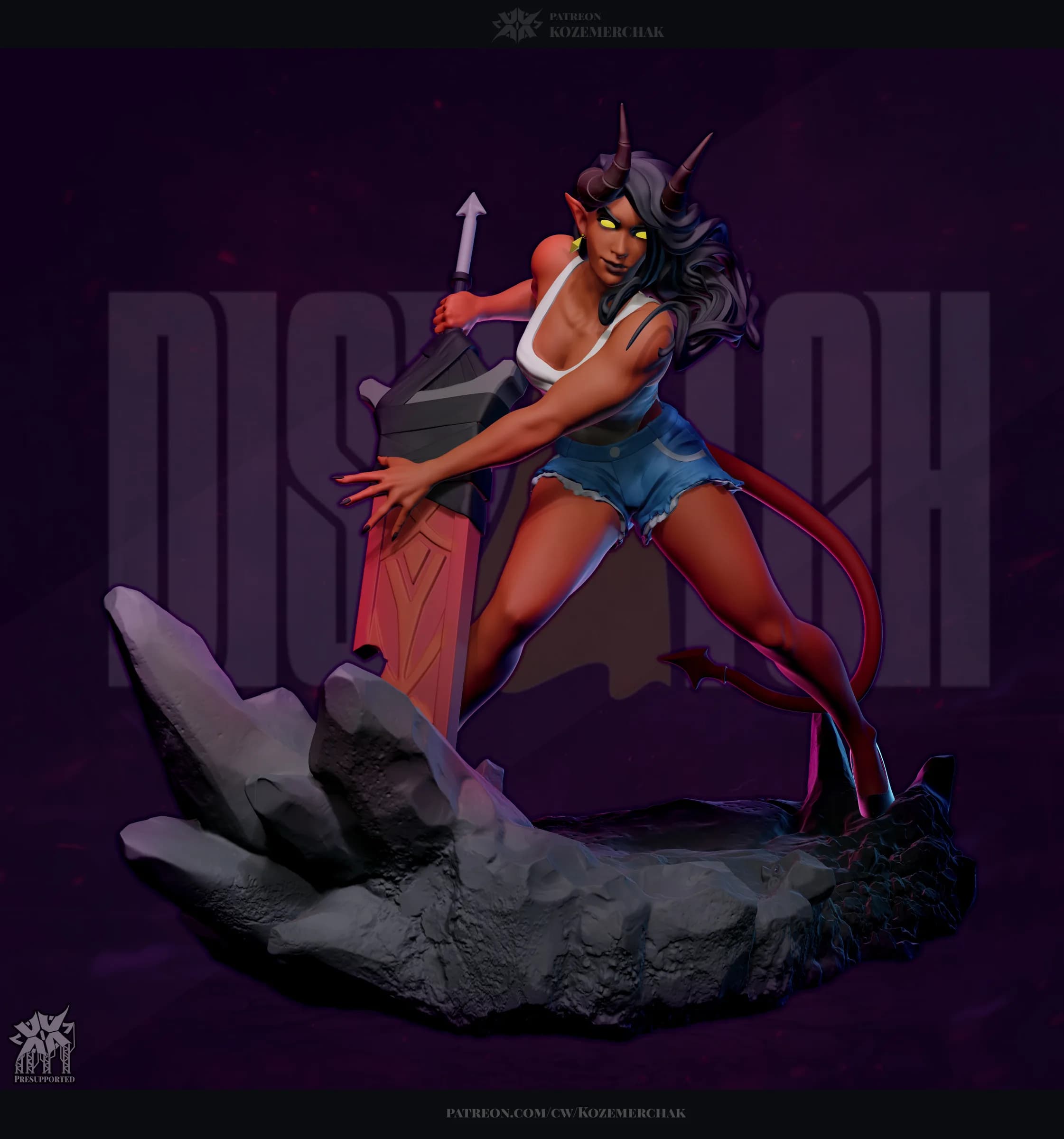 Malevola, Dispatch — Kozemerchak — Resin 3d Print