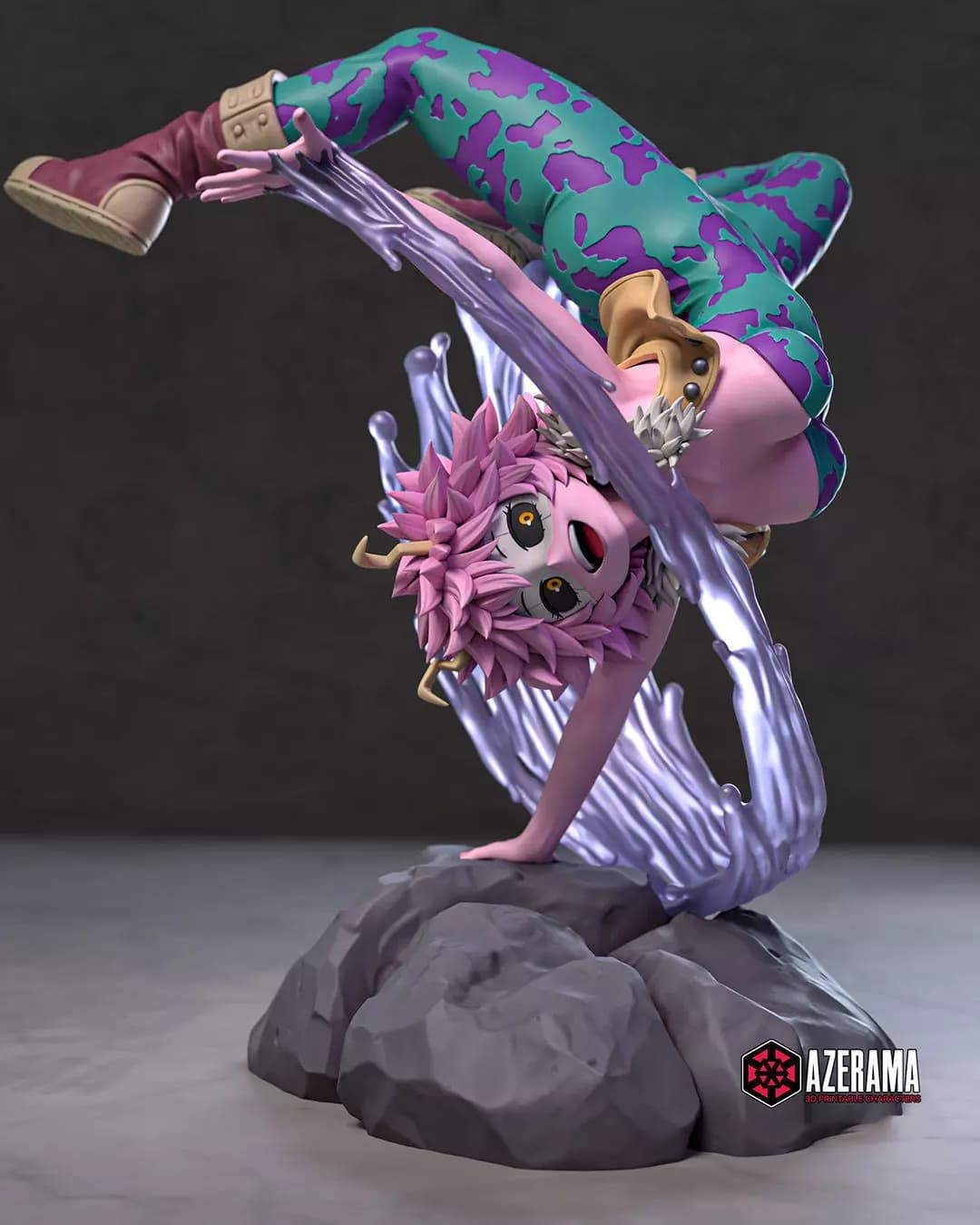 Mina Ashido, My Hero Academia — Azerama — Resin 3d Print