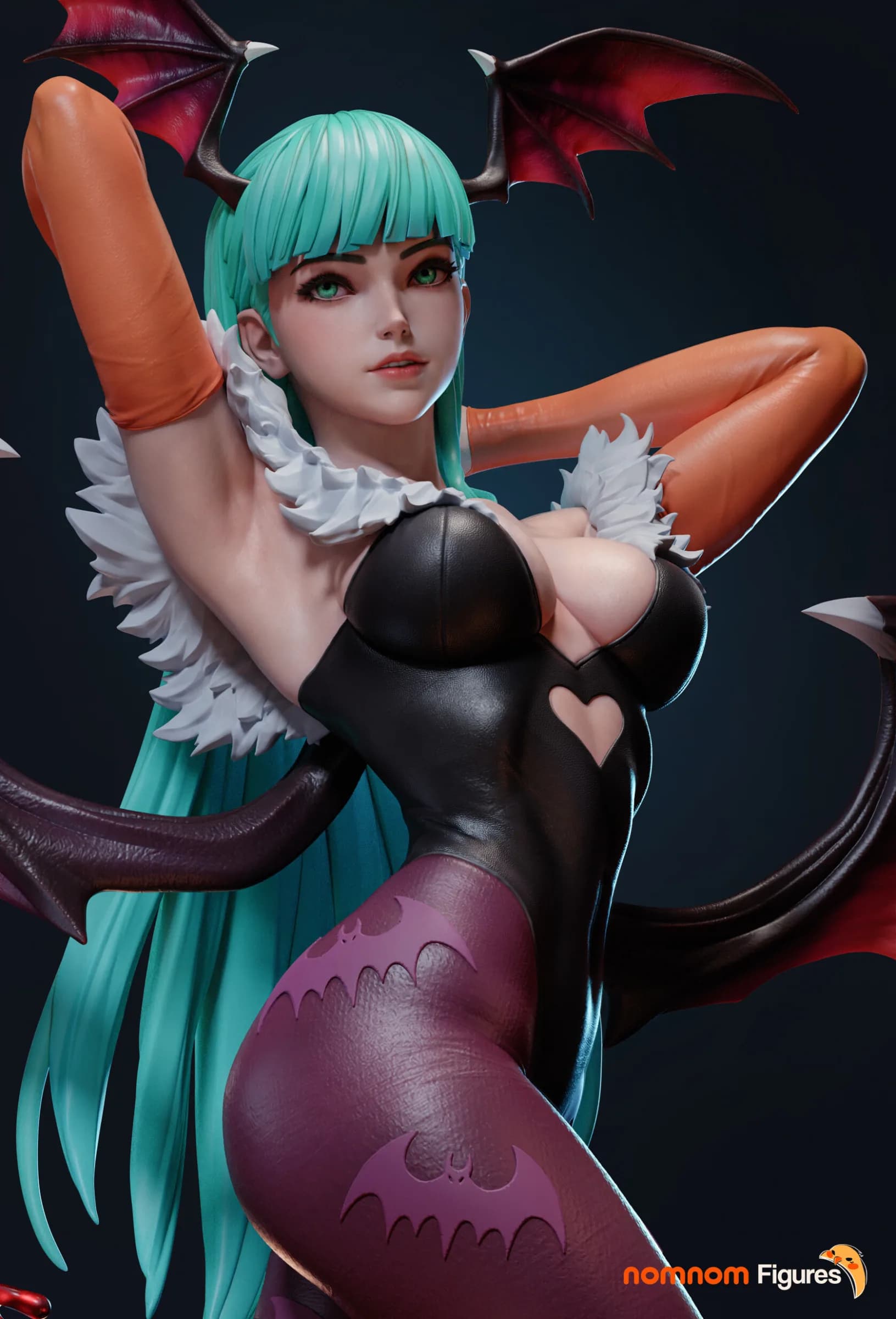 Morrigan Aensland Darkstalkers — NomNom Figures — Resin 3d Print