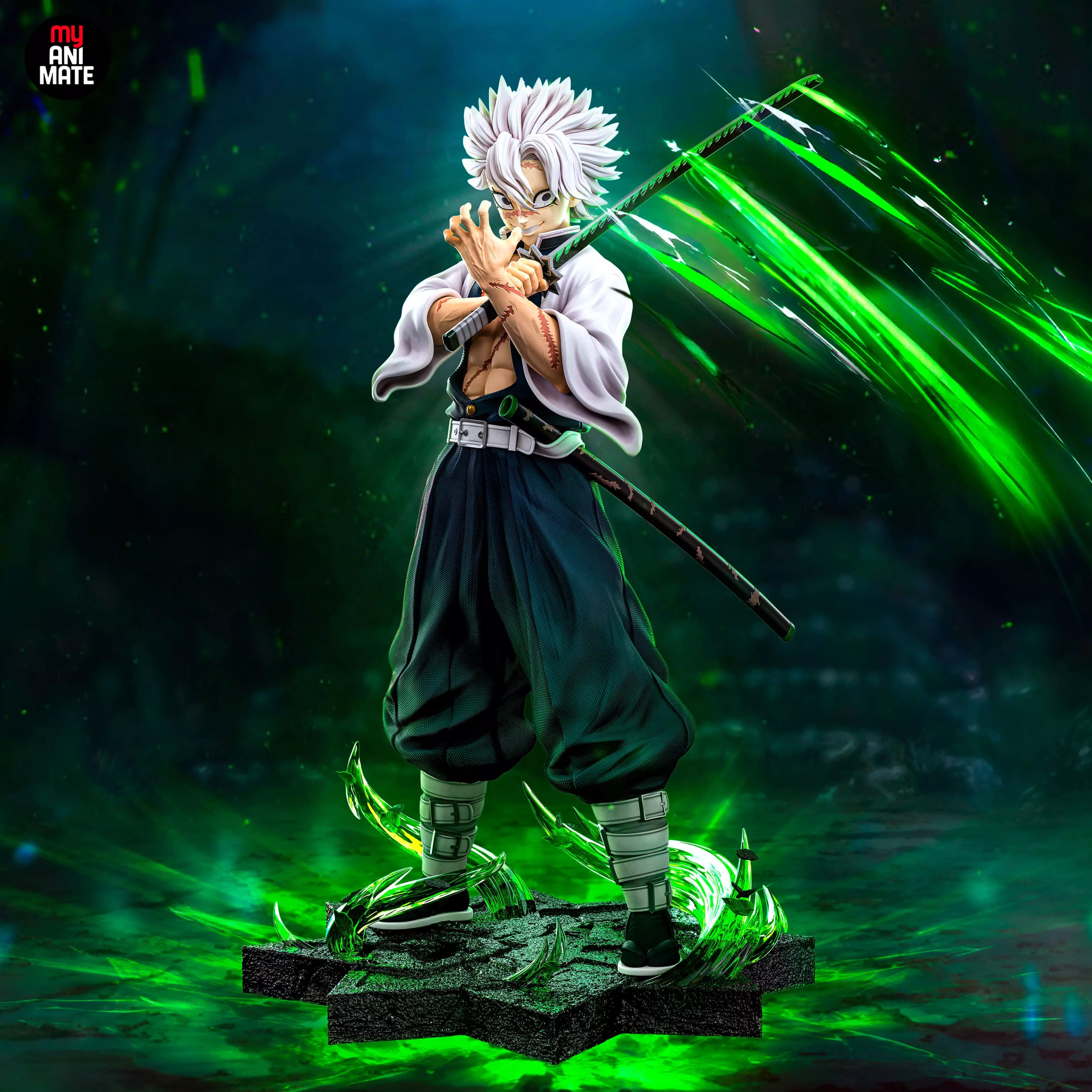 Sanemi Shinazugawa Demon Slayer — myanimate — Resin 3d Print