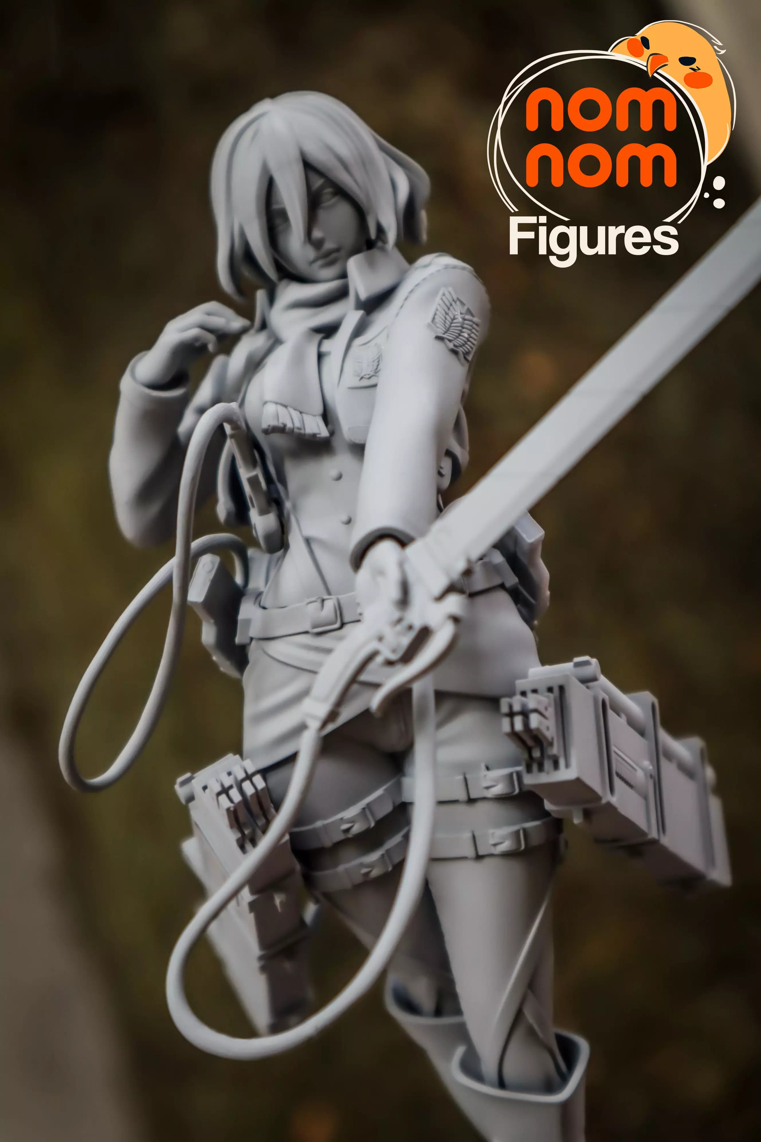 Silent Blade Girl — Resin 3d Print